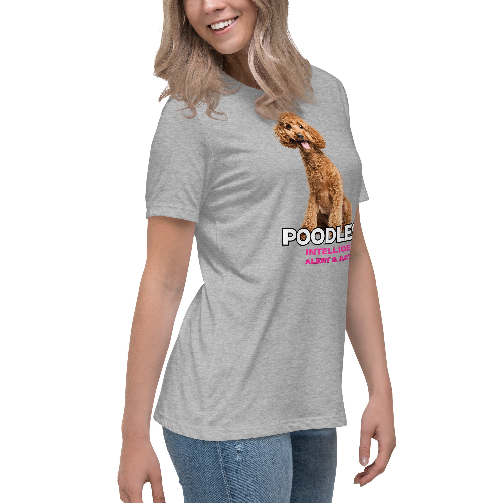 Poodle Women's Relaxed T-Shirt