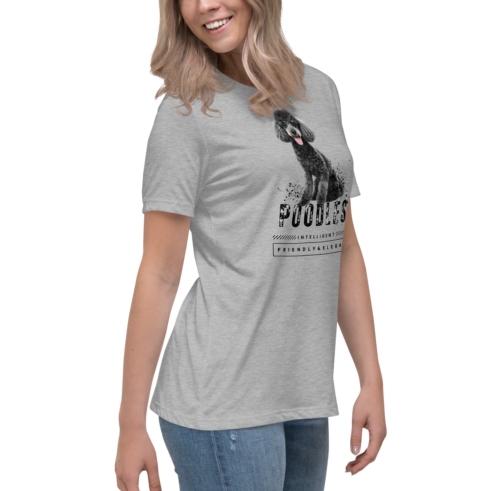 Poodle Women's Relaxed T-Shirt