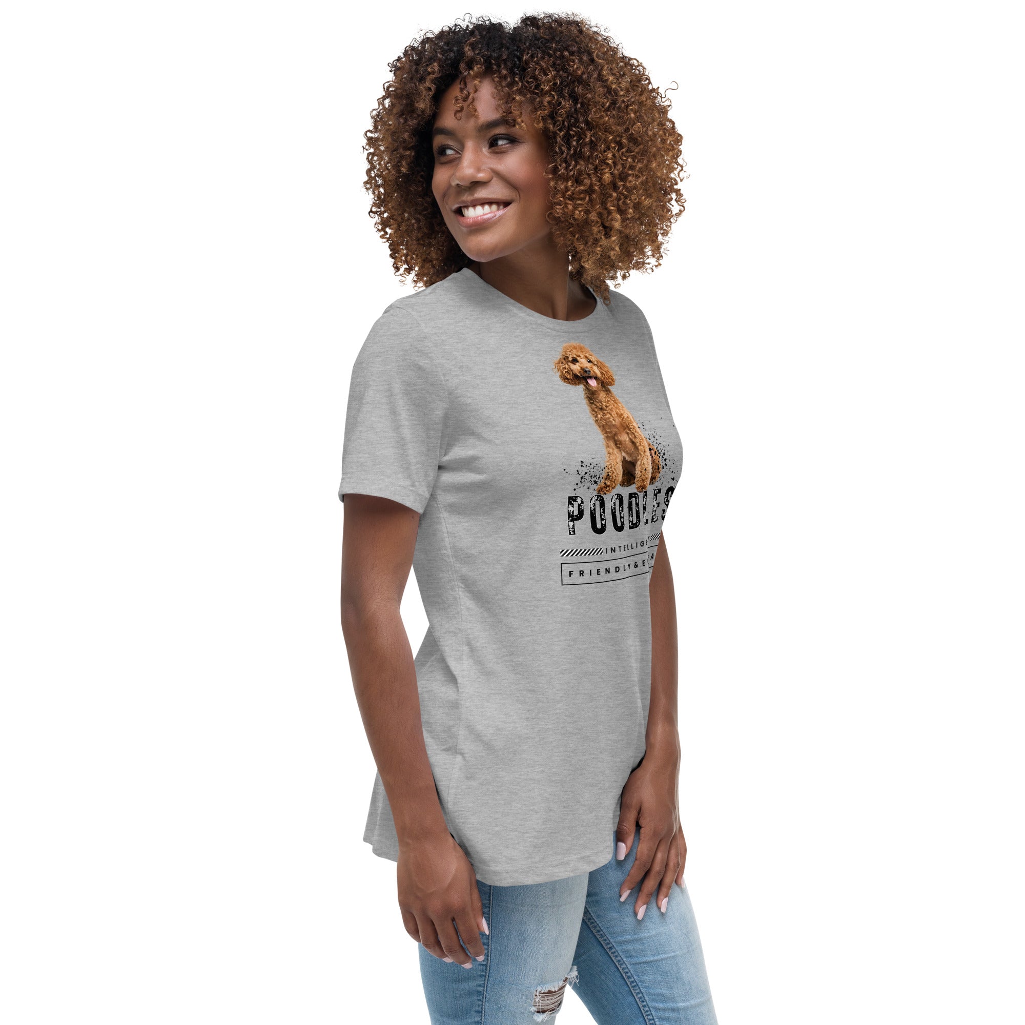 Poodle Women's Relaxed T-Shirt