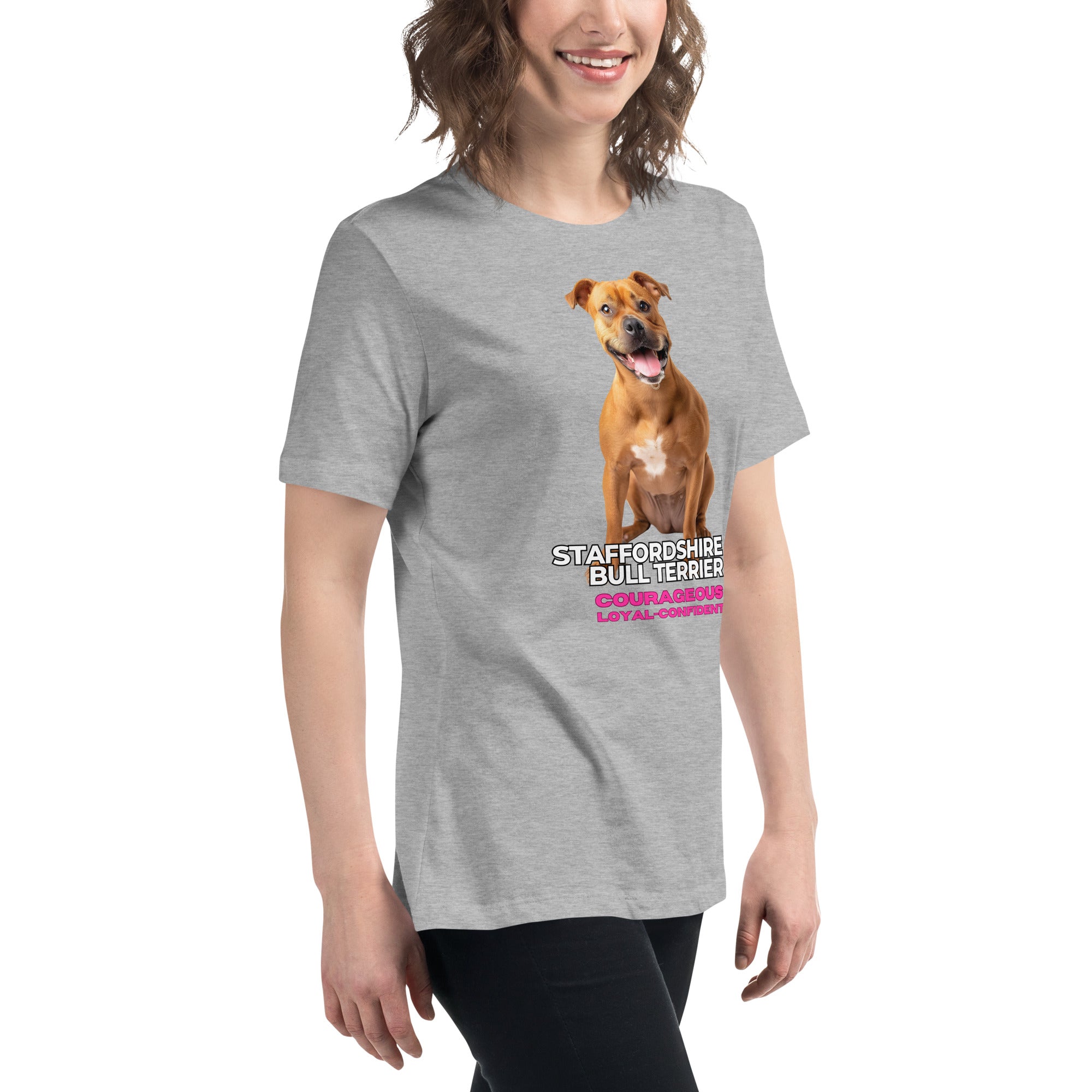 Staffordshire Bull Terrier Women's Relaxed T-Shirt