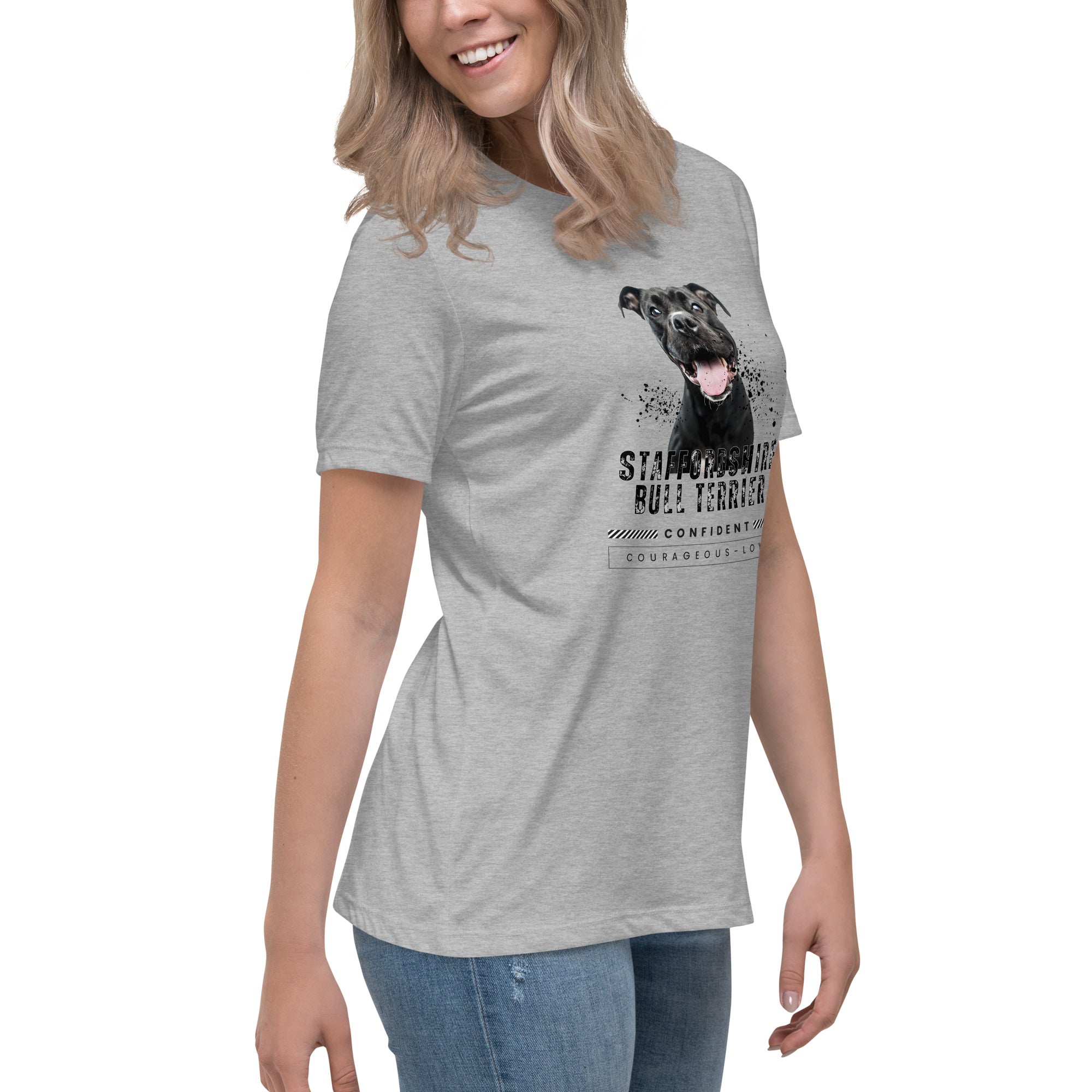 Staffordshire Bull Terrier Women's Relaxed T-Shirt