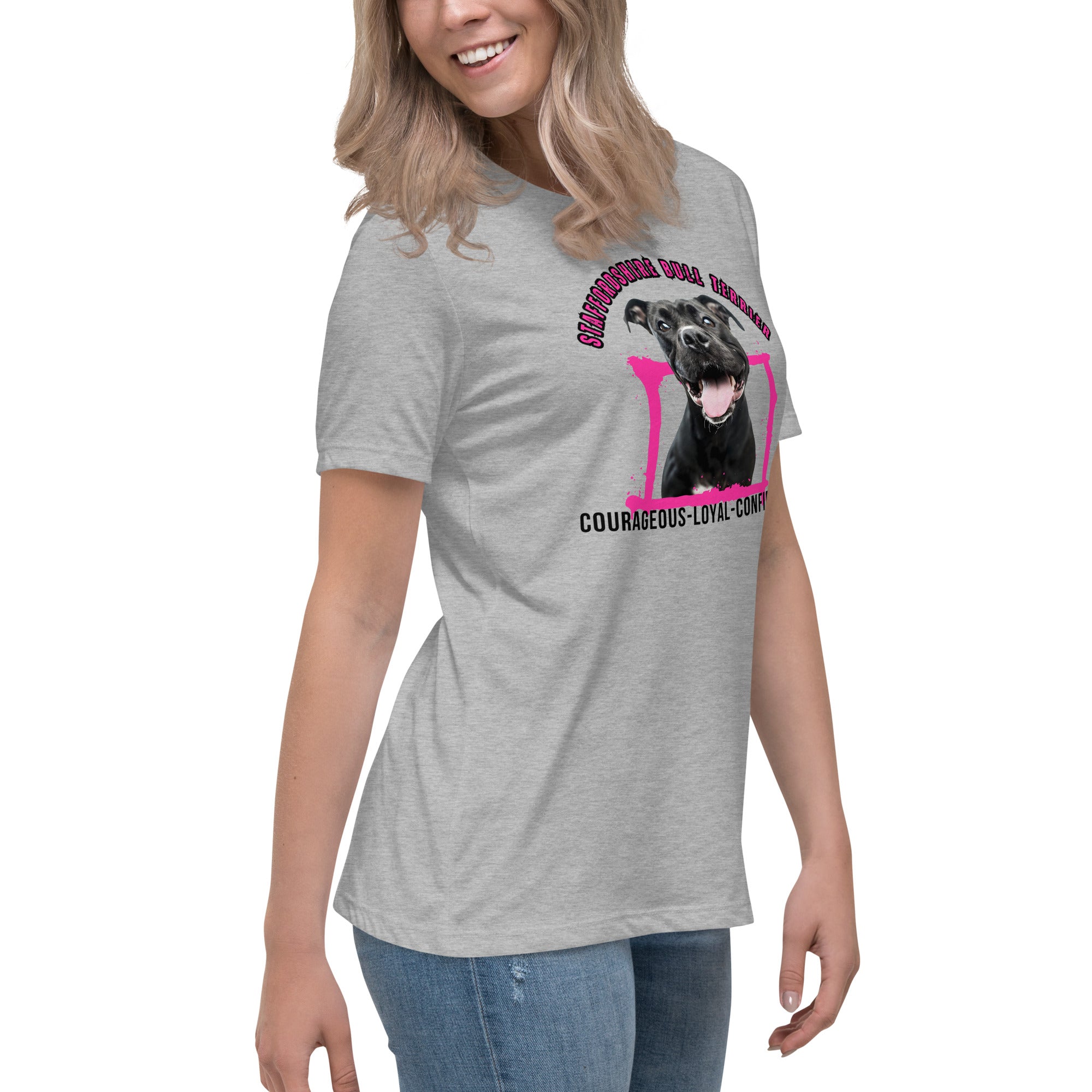 Staffordshire Bull Terrier Women's Relaxed T-Shirt