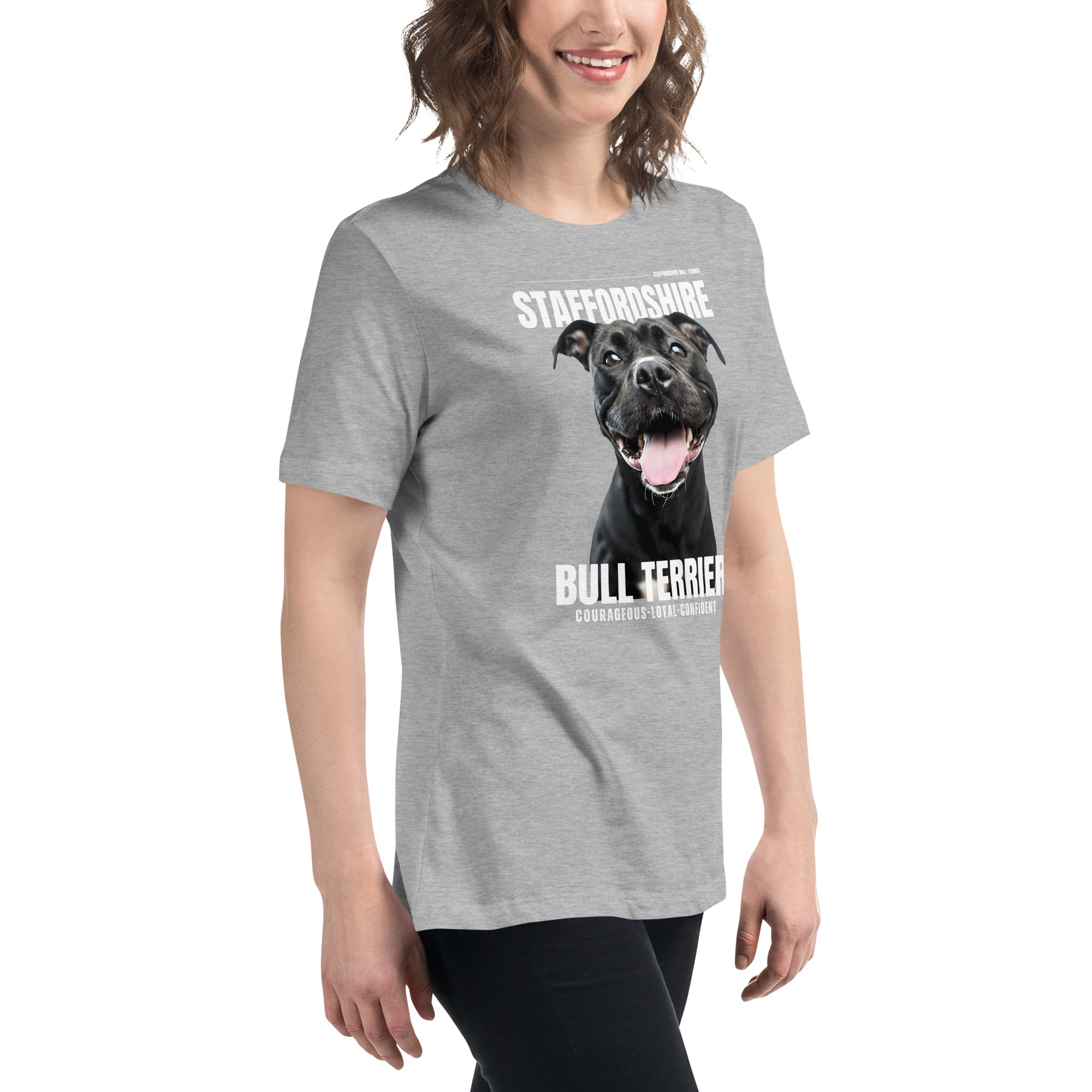 Staffordshire Bull Terrier Women's Relaxed T-Shirt