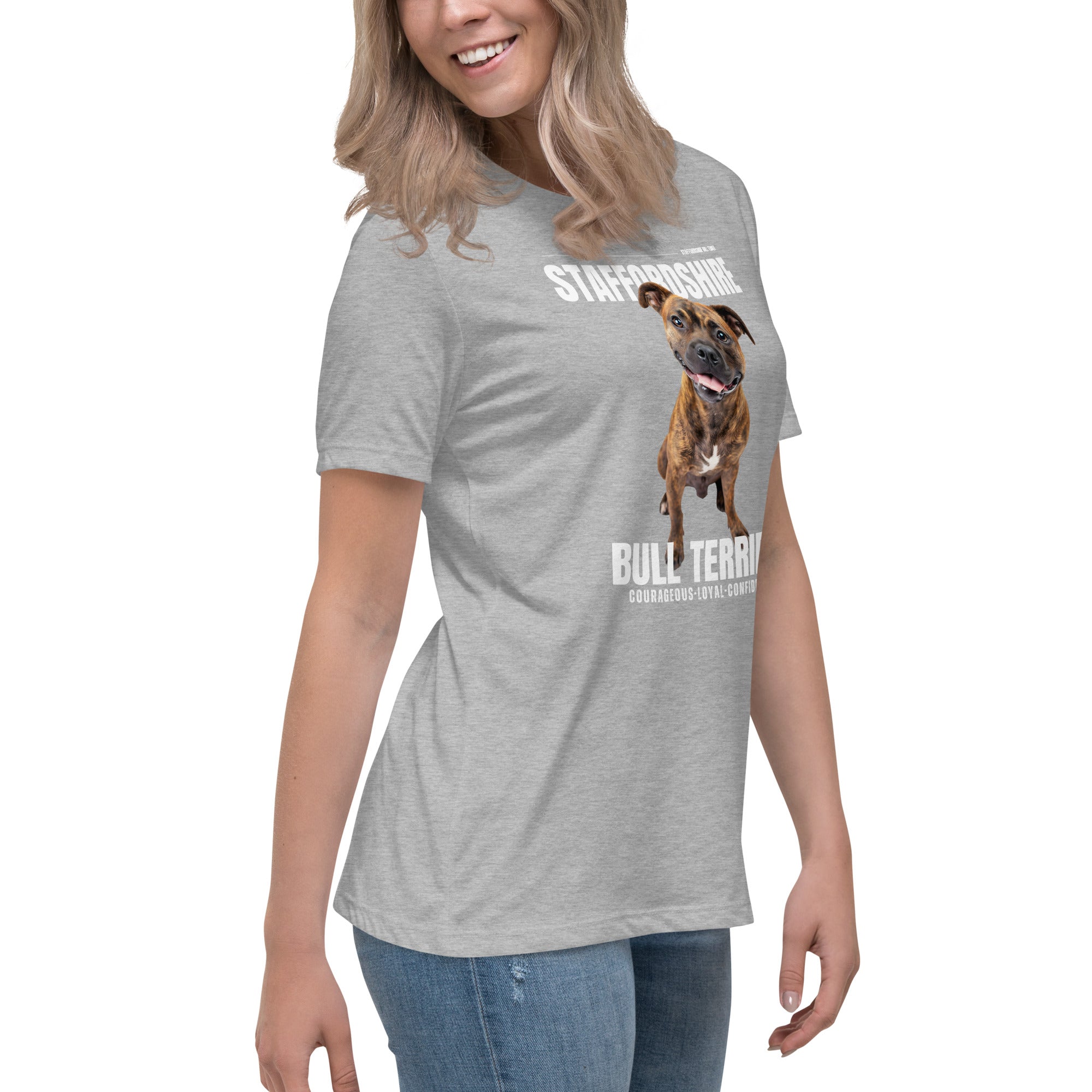 Staffordshire Bull Terrier Women's Relaxed T-Shirt