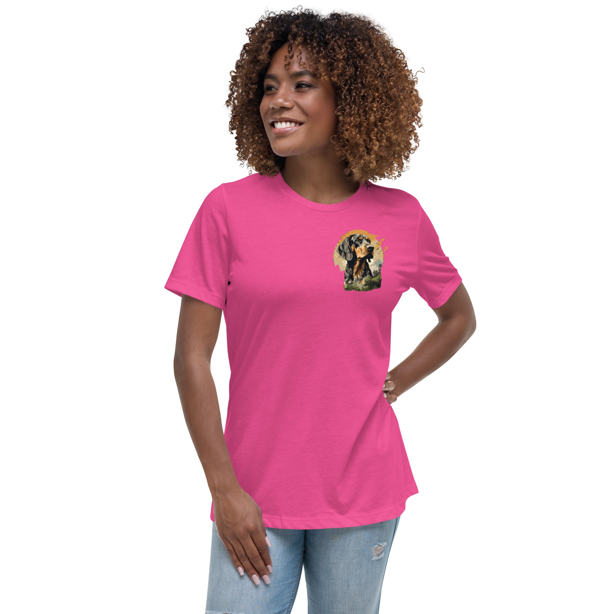 American English Coonhound Women's Relaxed T-Shirt