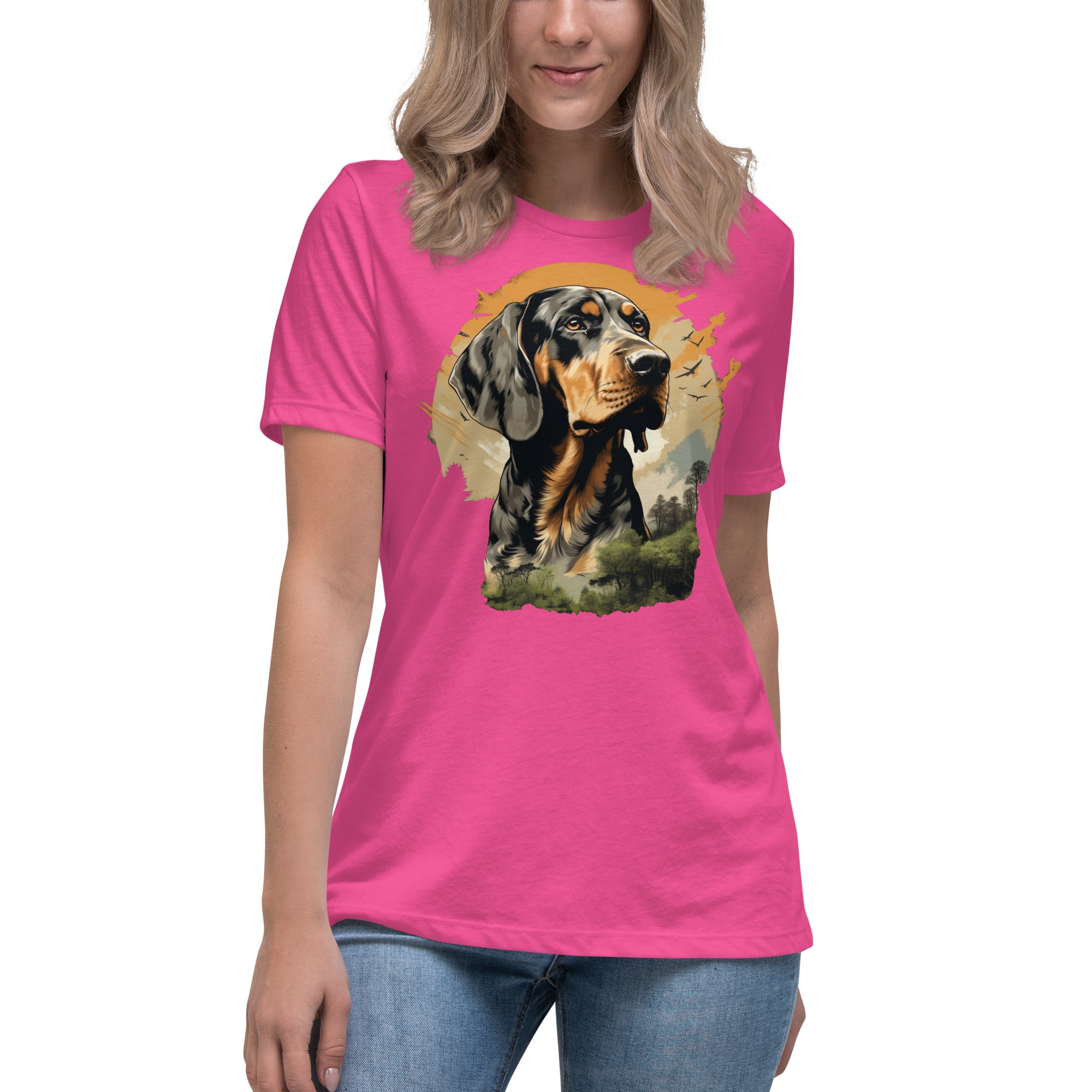 American English Coonhound Women's Relaxed T-Shirt