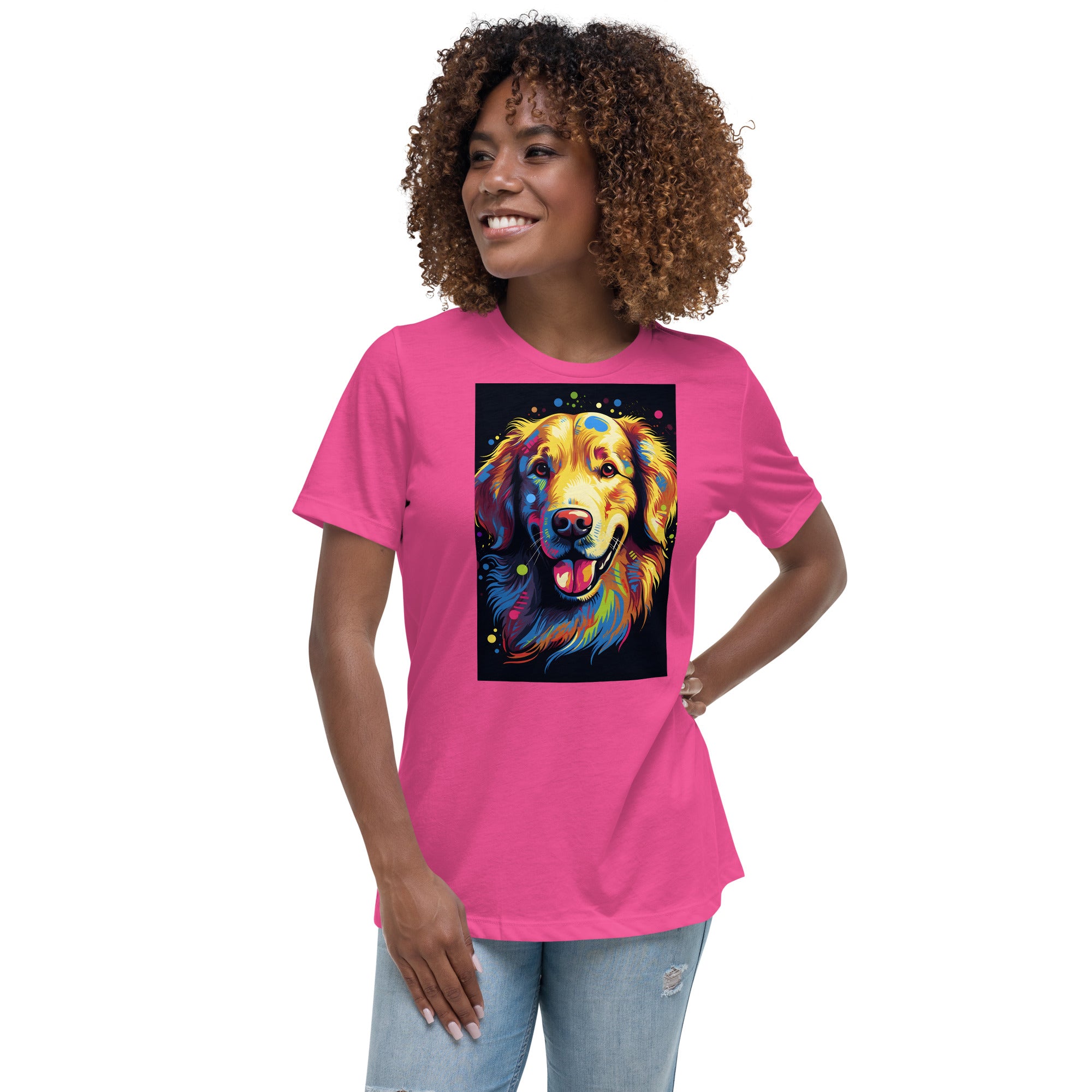 Golden Retriever Women's Relaxed T-Shirt