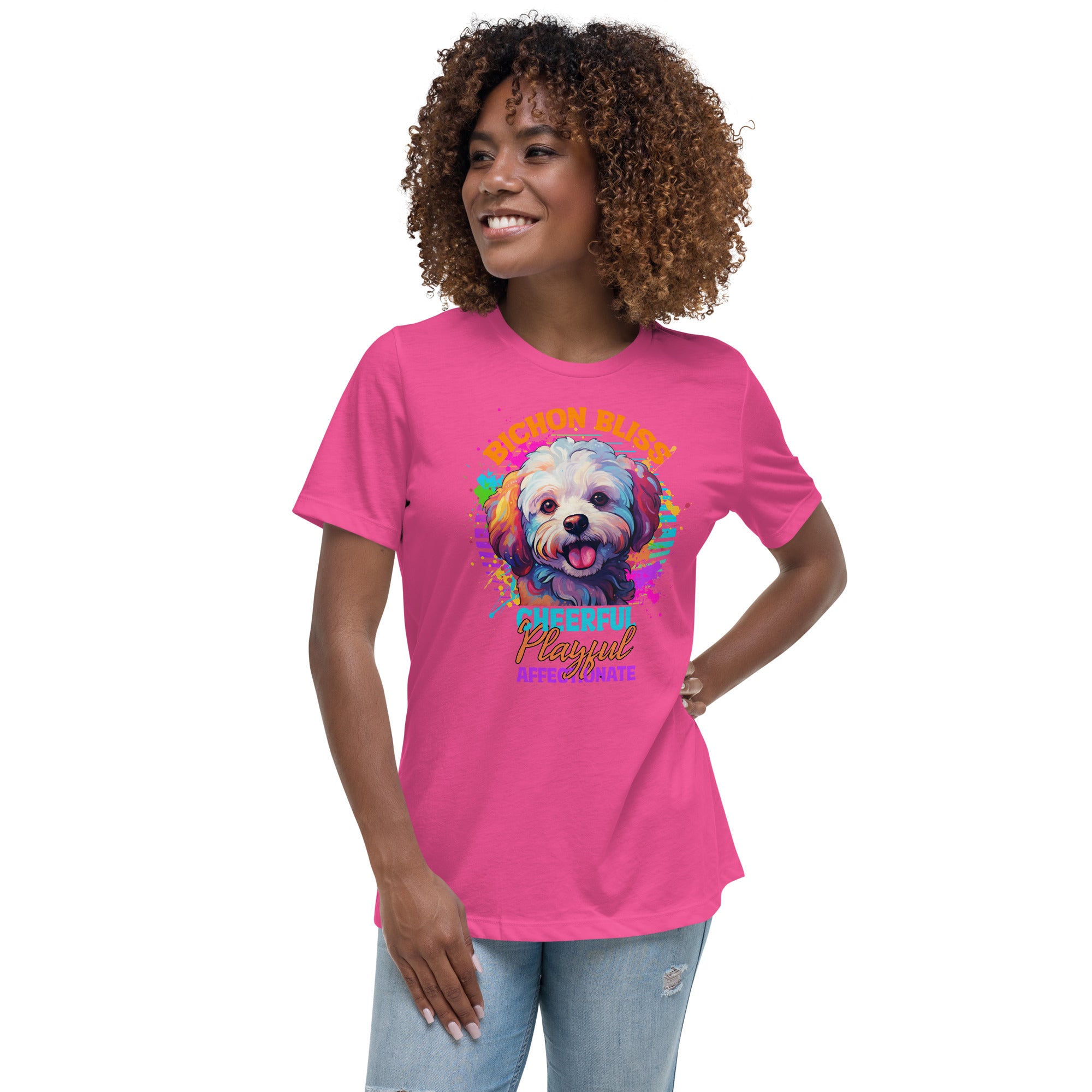 Bichon Frise Women's Relaxed T-Shirt