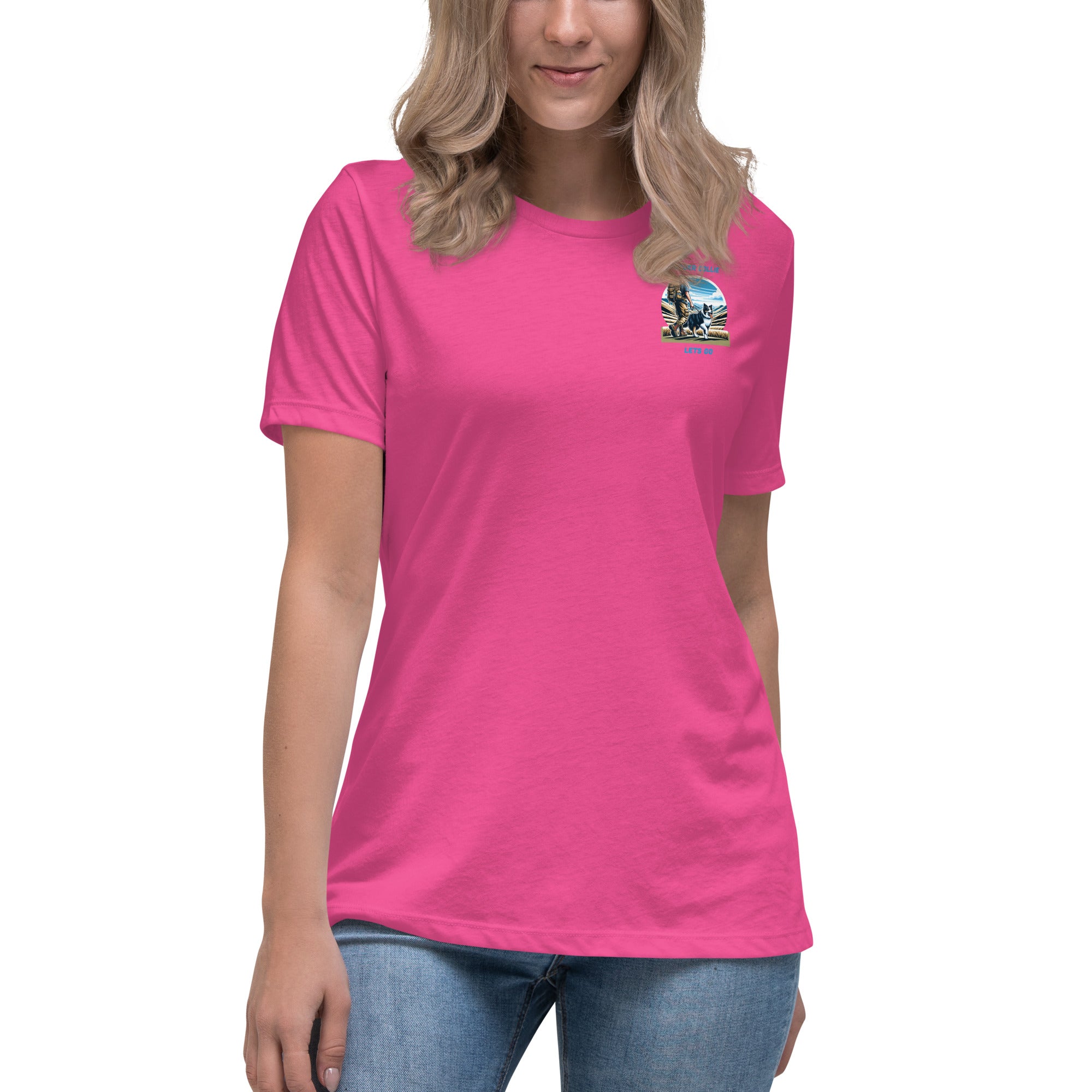 Border Collie Women's Relaxed T-Shirt