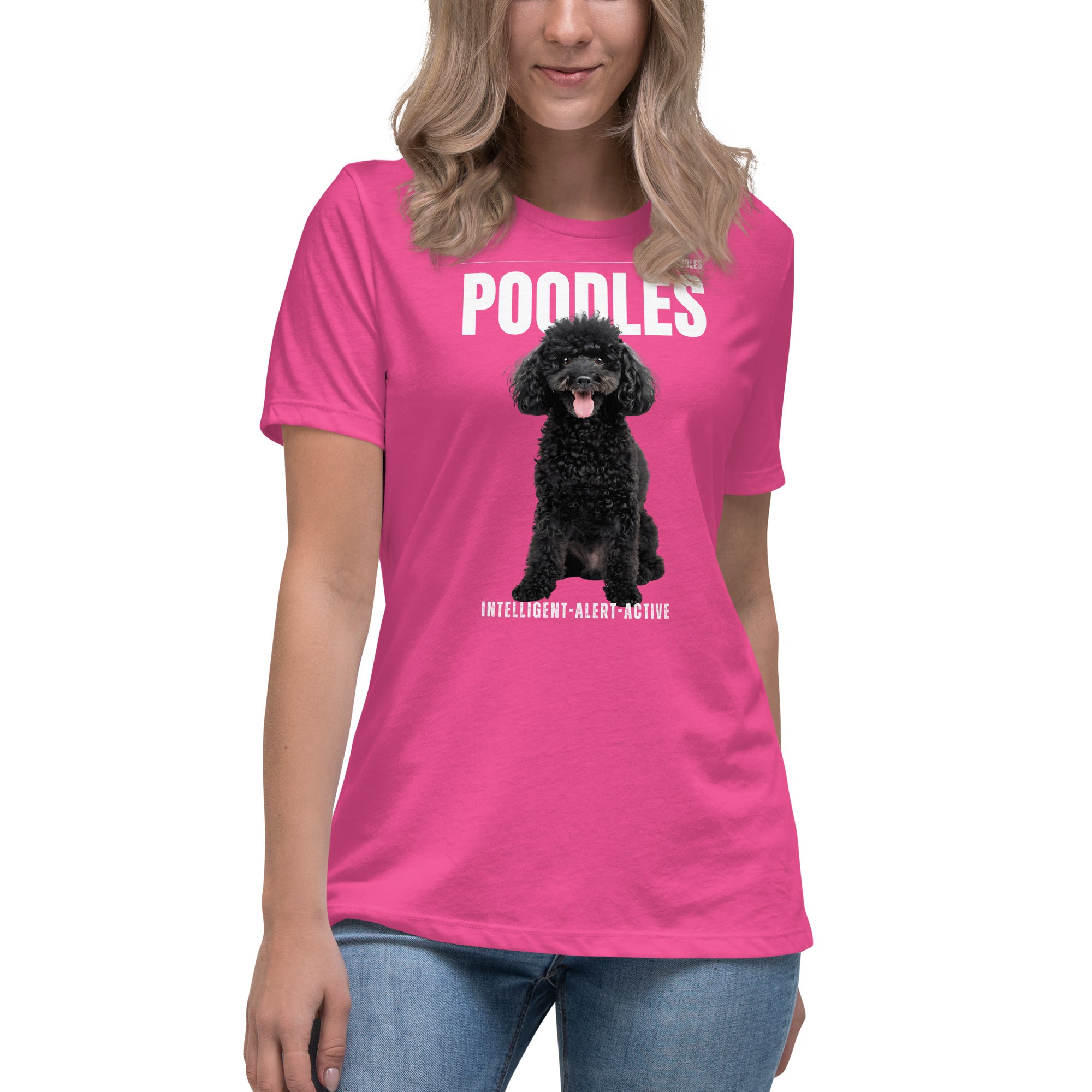 Poodle Women's Relaxed T-Shirt