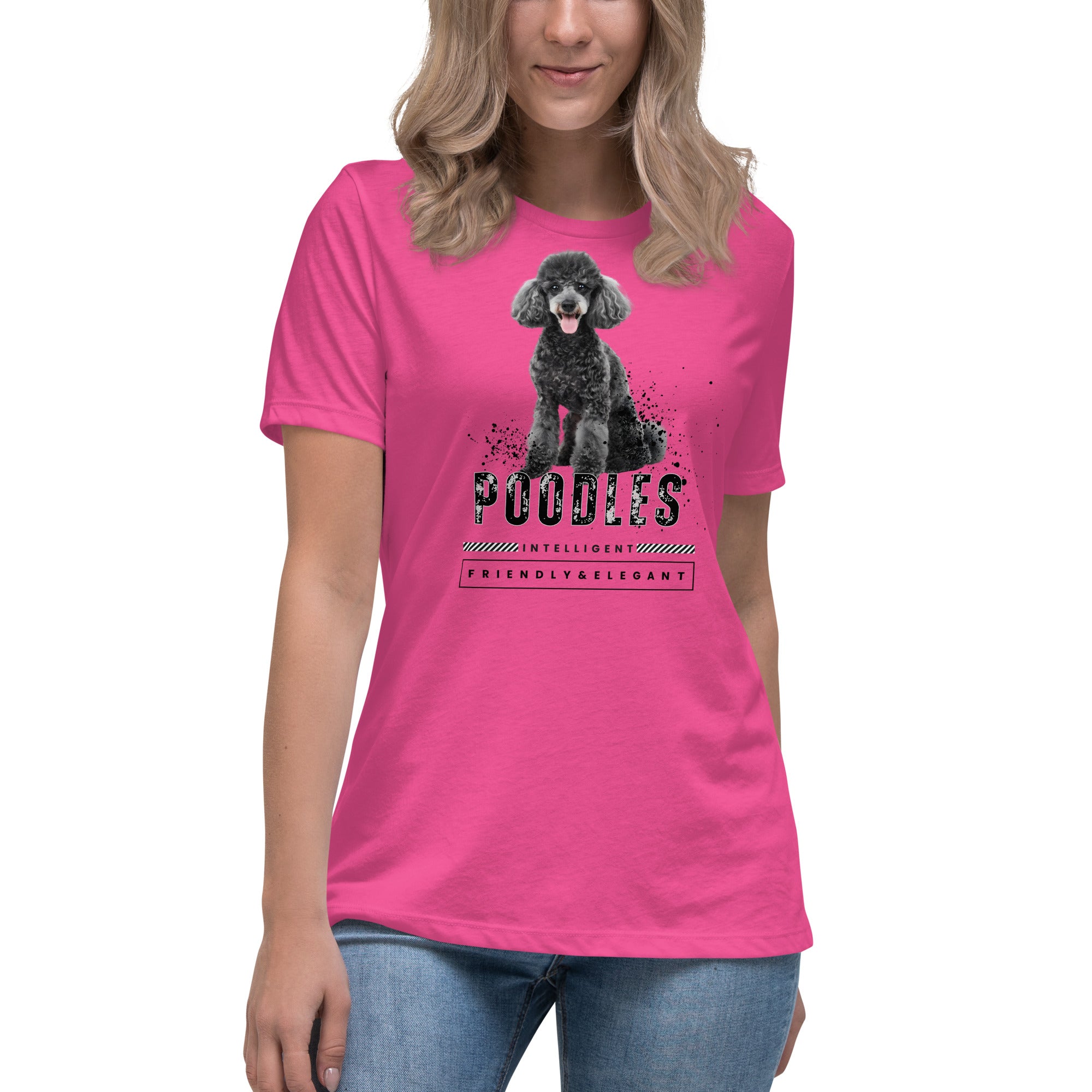 Poodle Women's Relaxed T-Shirt