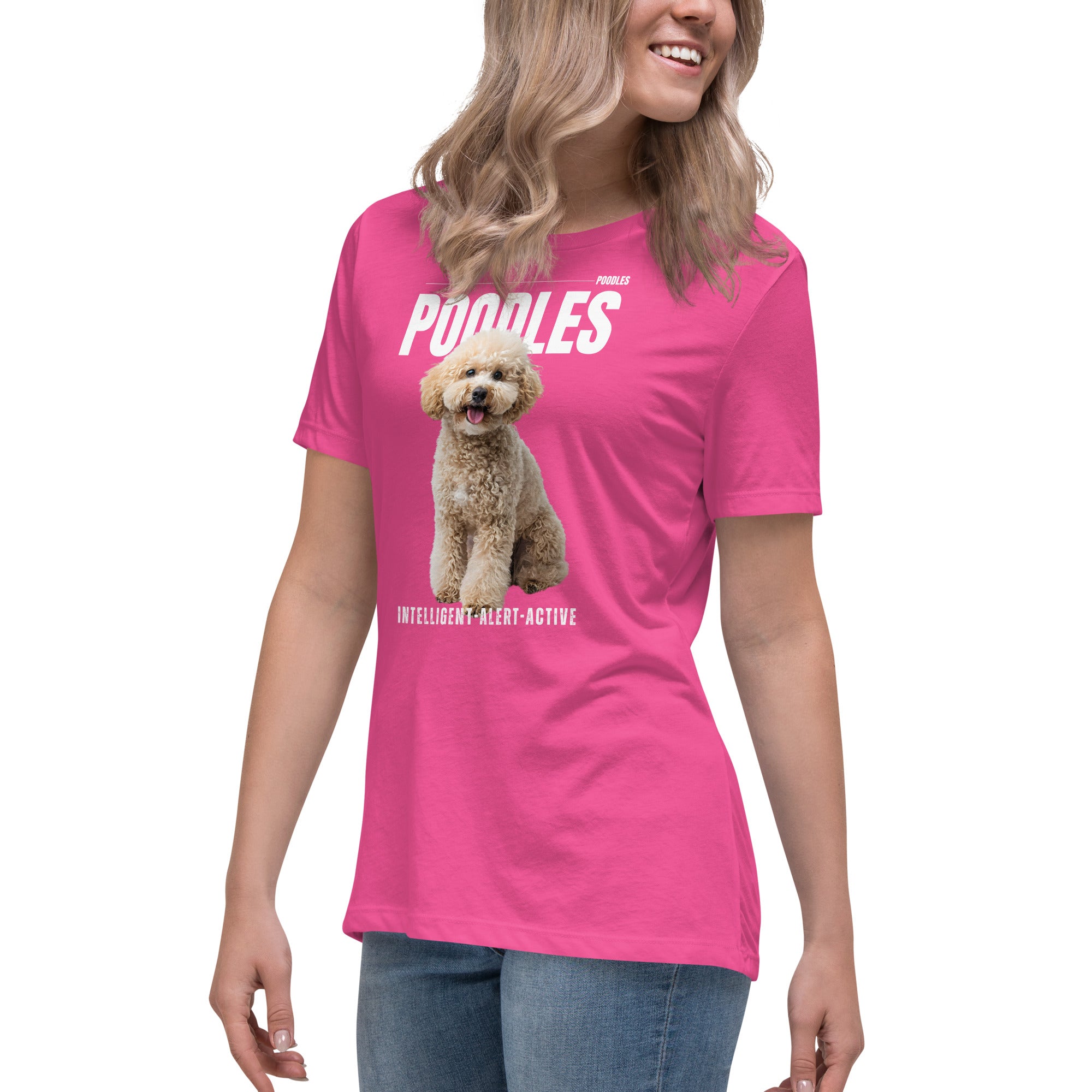 Poodle Women's Relaxed T-Shirt