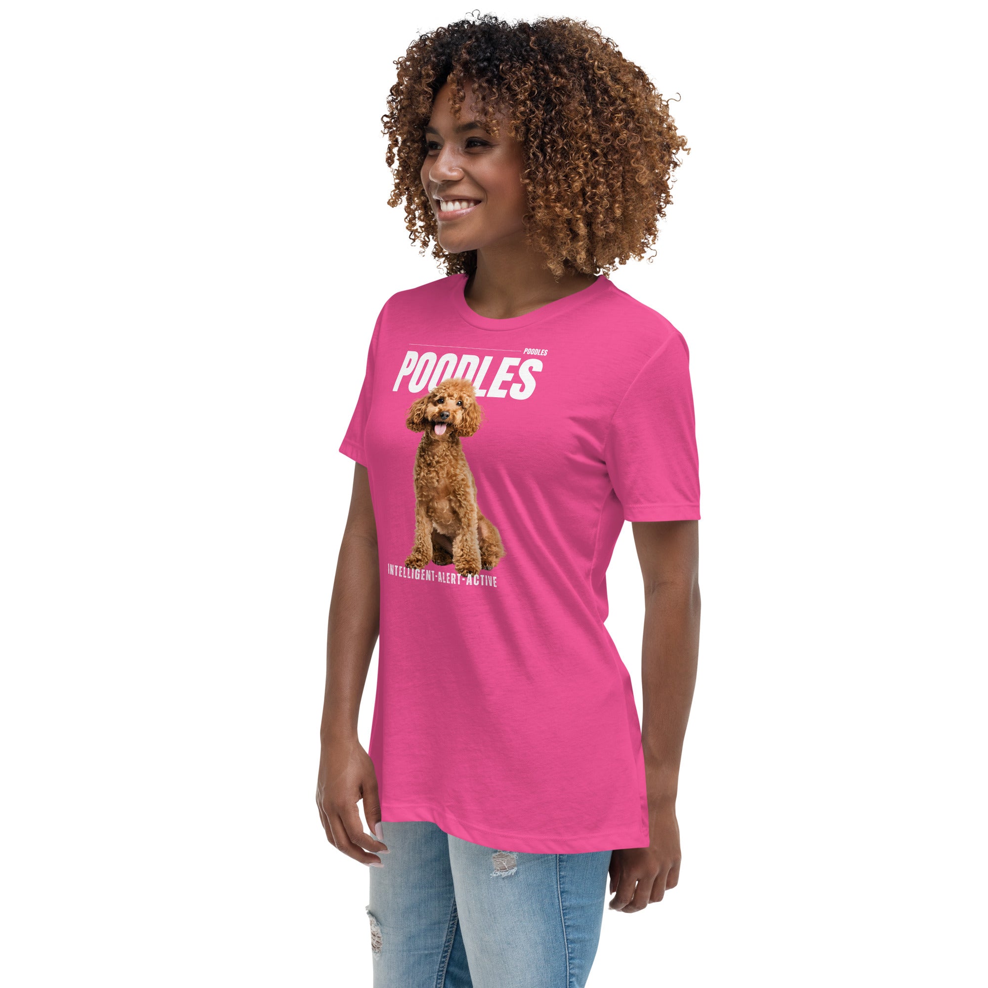 Poodle Women's Relaxed T-Shirt