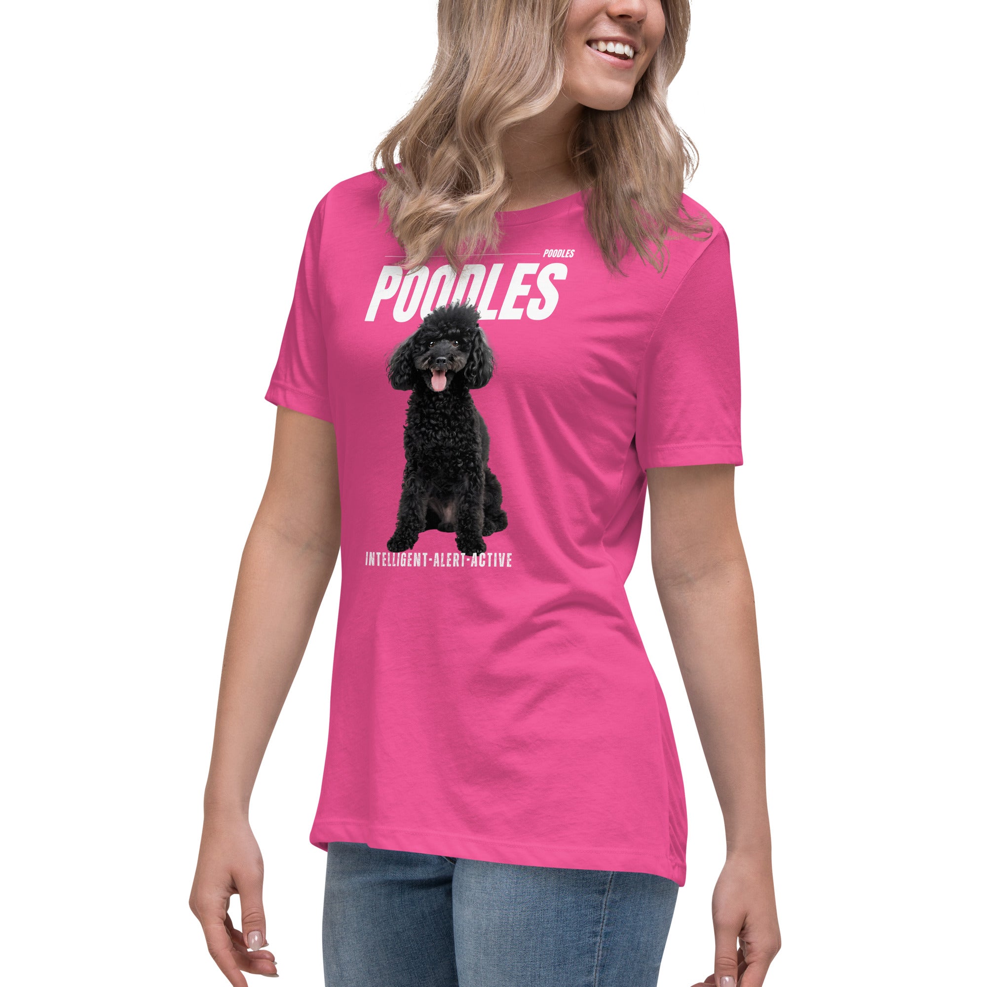 Poodle Women's Relaxed T-Shirt