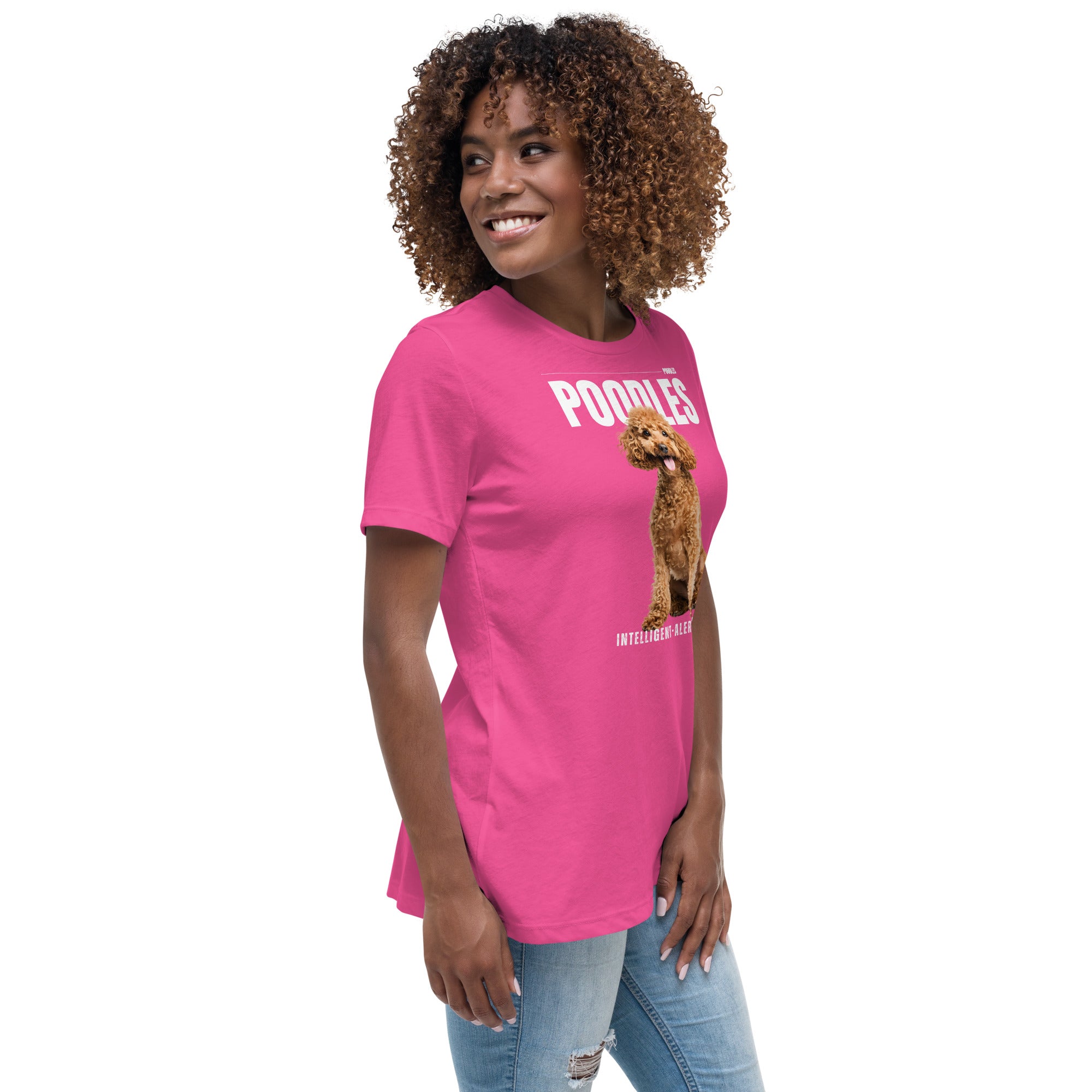 Poodle Women's Relaxed T-Shirt