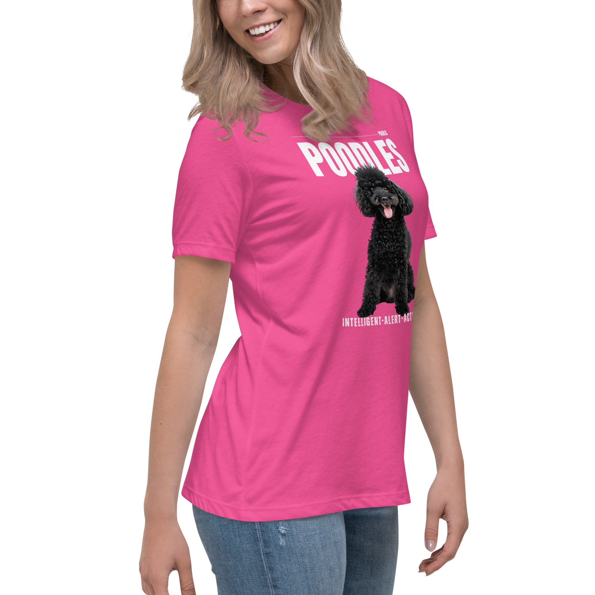 Poodle Women's Relaxed T-Shirt