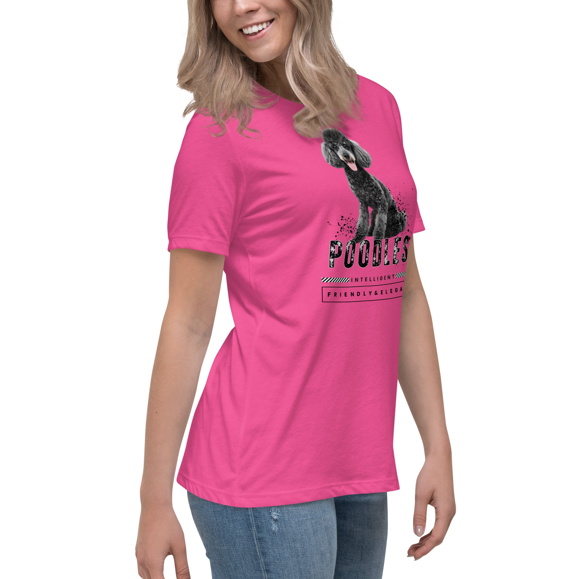 Poodle Women's Relaxed T-Shirt