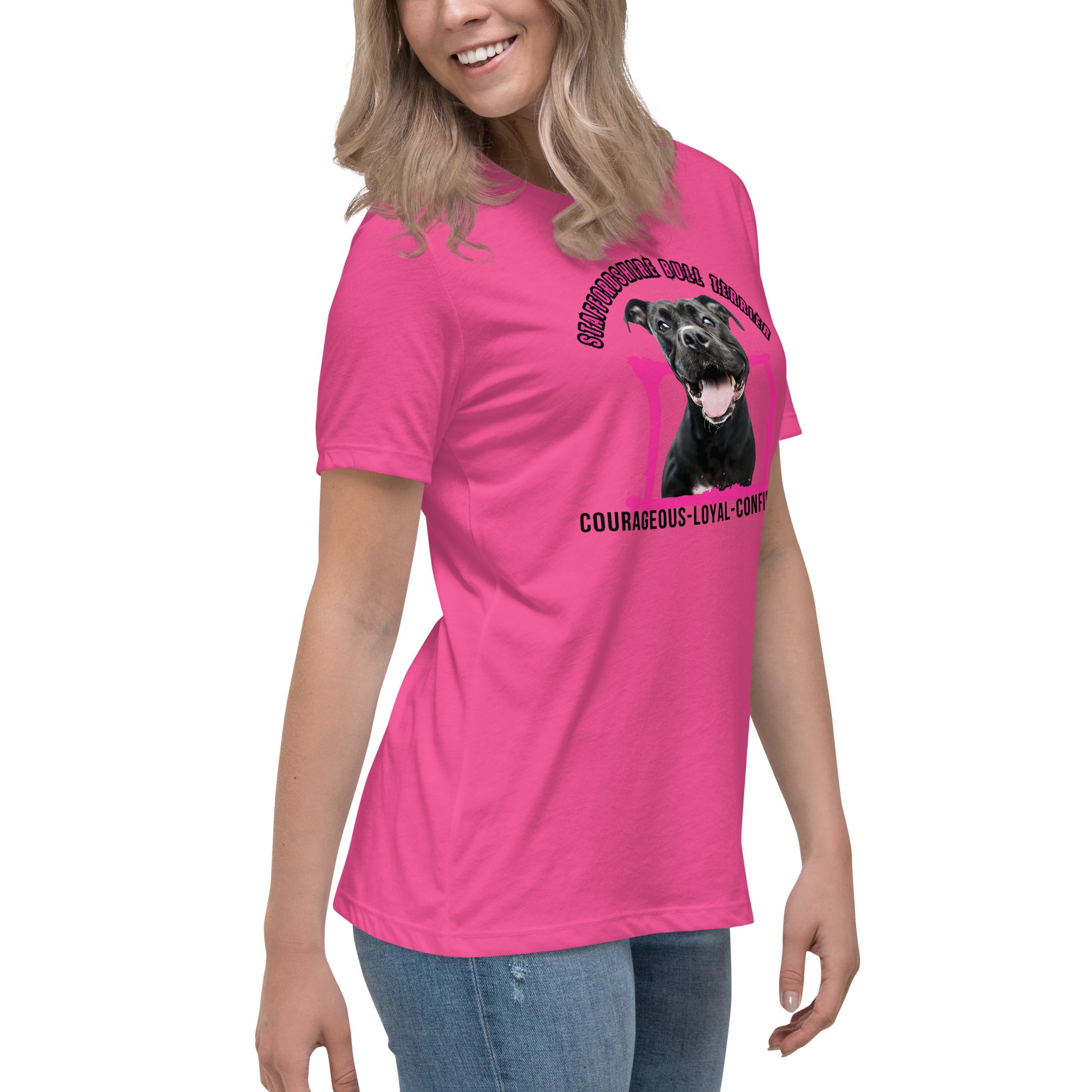 Staffordshire Bull Terrier Women's Relaxed T-Shirt