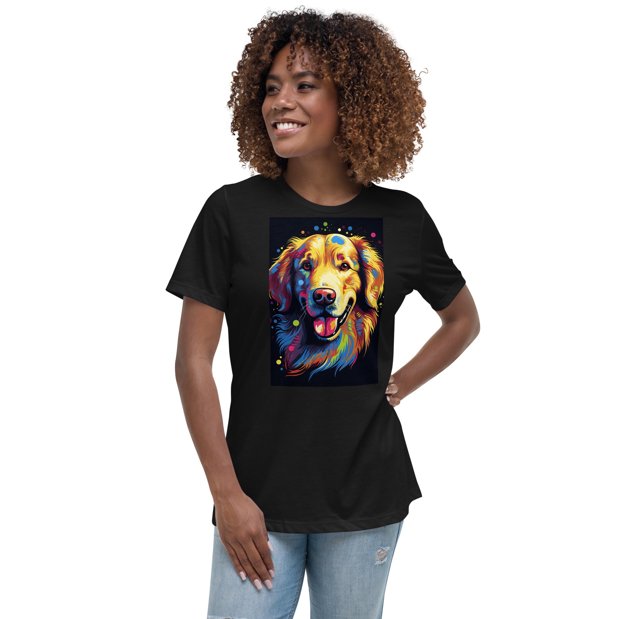 Golden Retriever Women's Relaxed T-Shirt