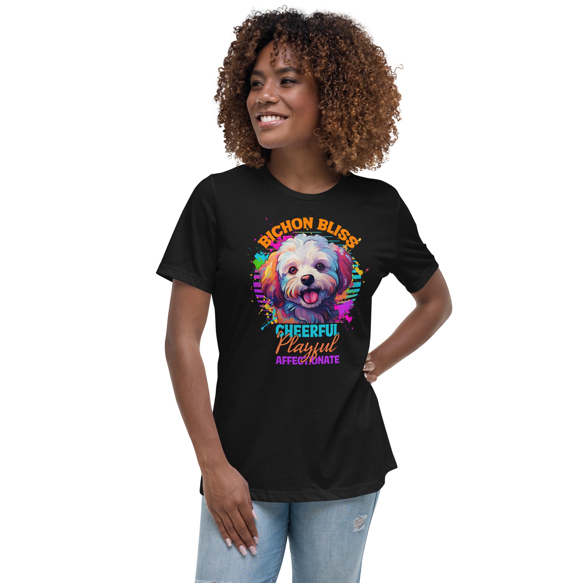 Bichon Frise Women's Relaxed T-Shirt