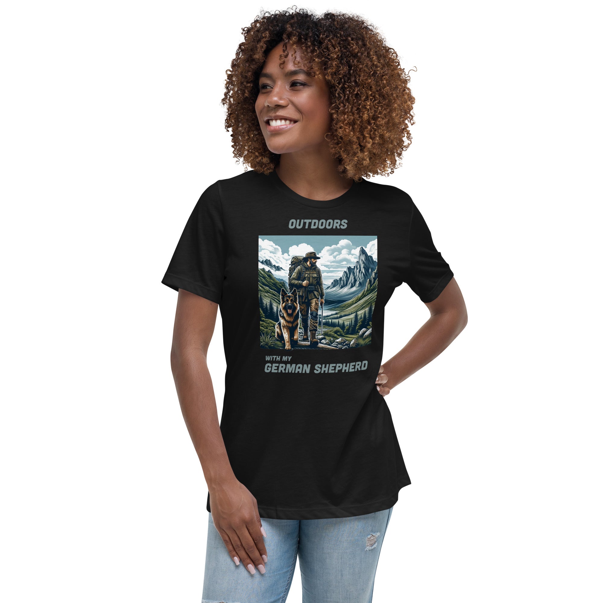 German Shephard Women's Relaxed T-Shirt