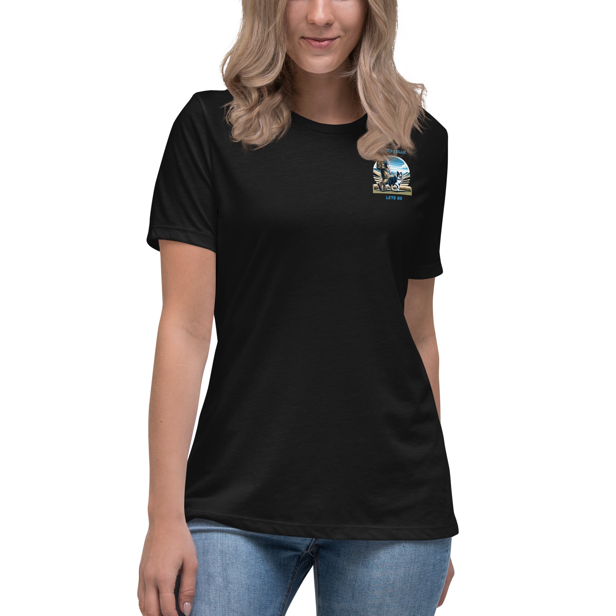 Border Collie Women's Relaxed T-Shirt