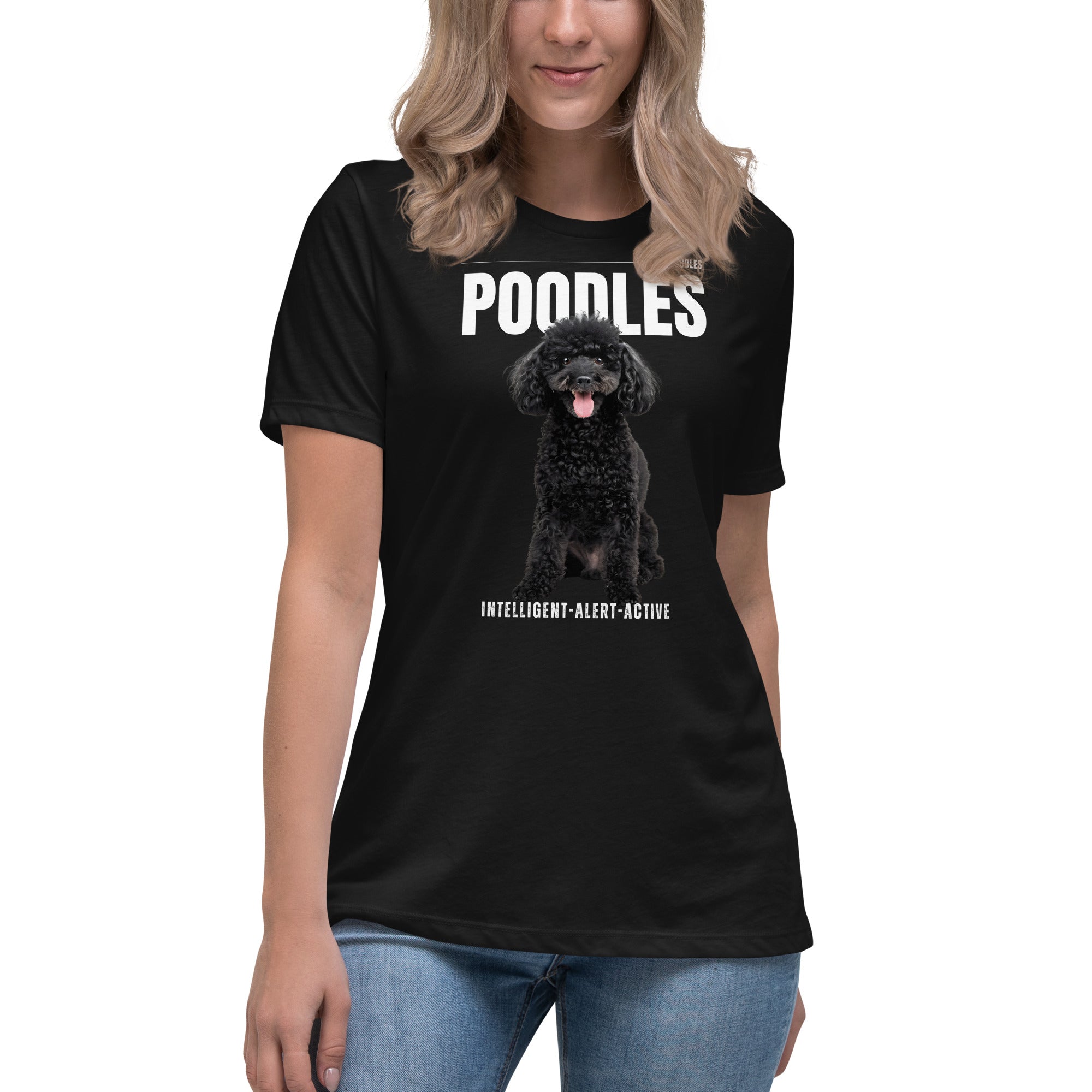 Poodle Women's Relaxed T-Shirt