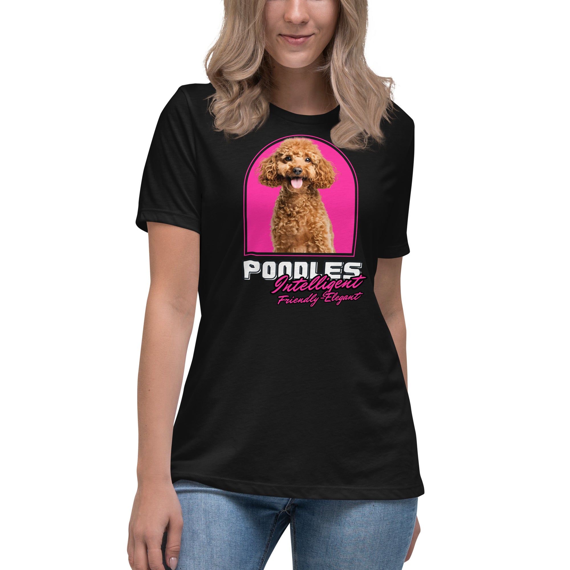 Poodle Women's Relaxed T-Shirt