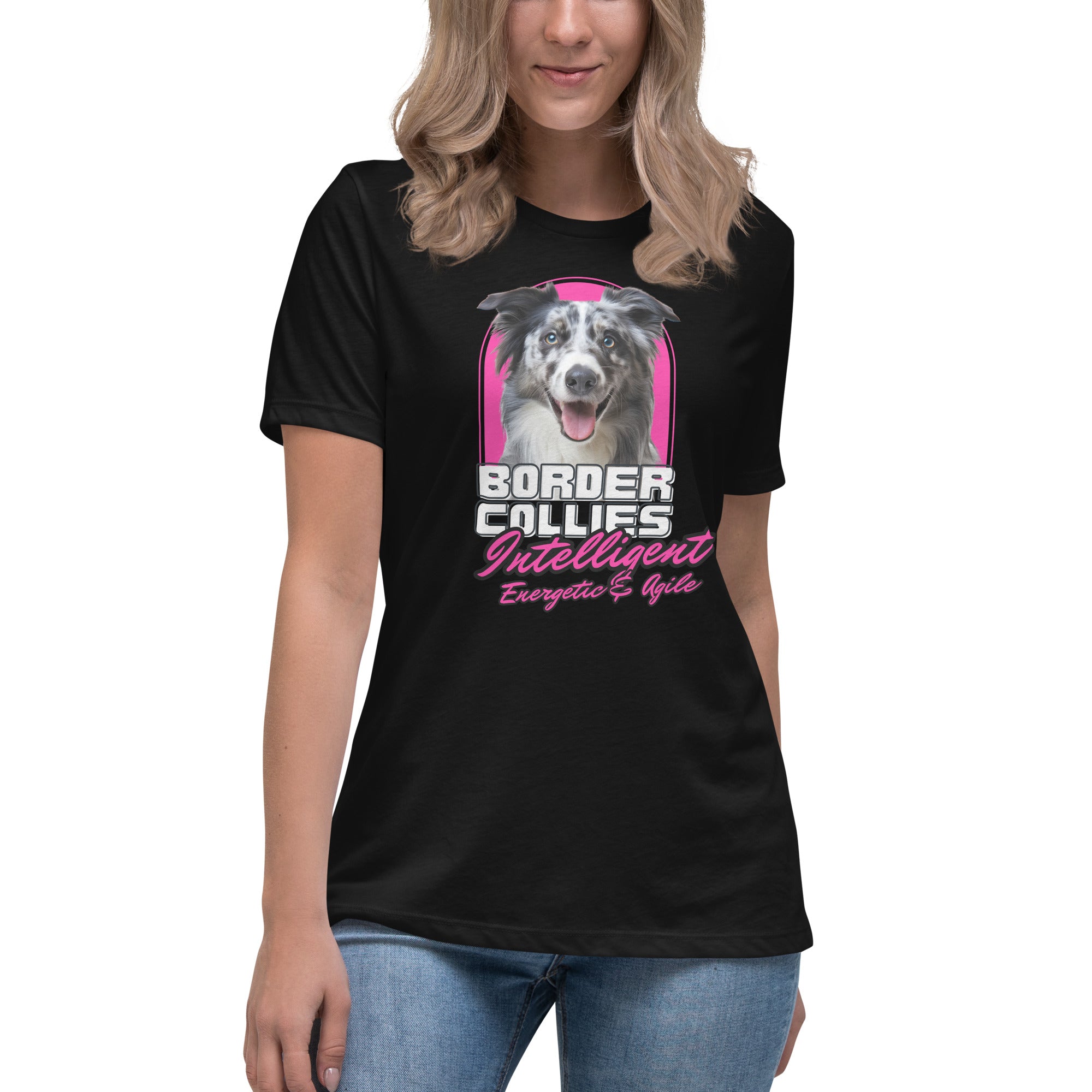 Border Collie Women's Relaxed T-Shirt