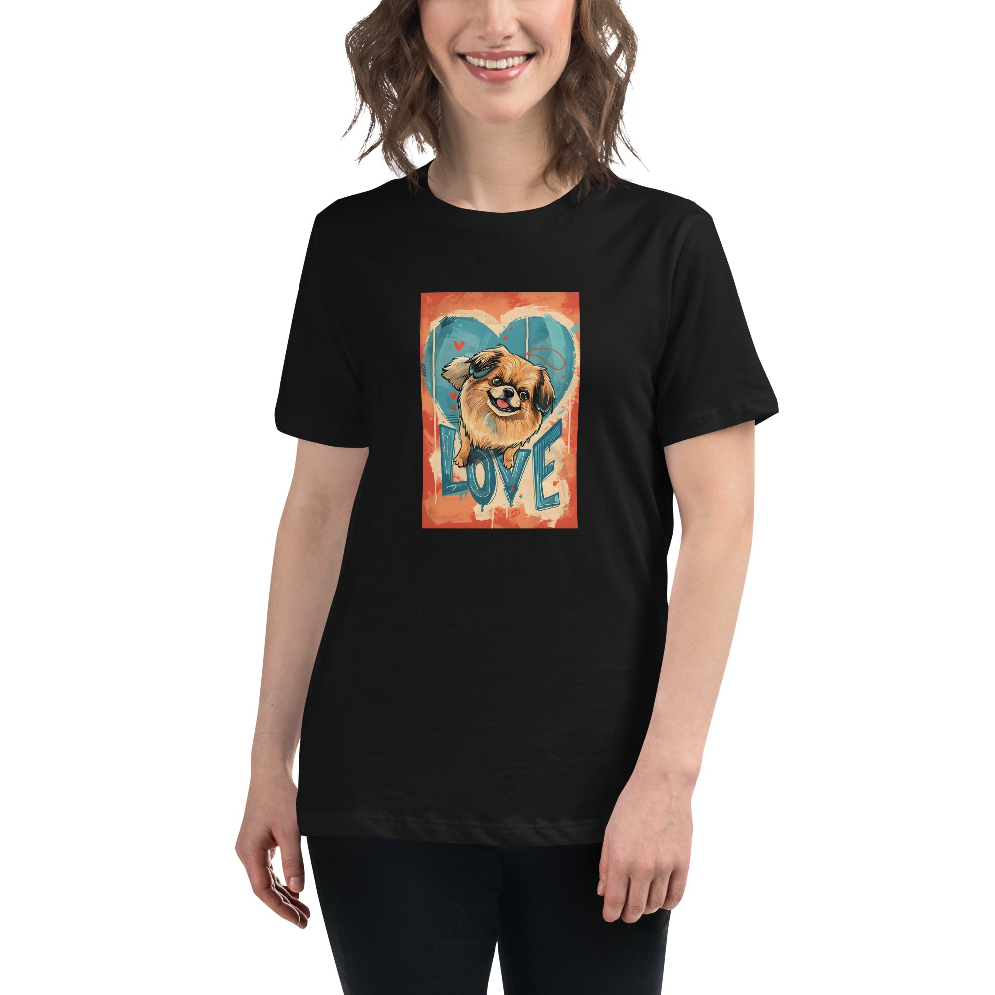 Pekingese Women's Relaxed T-Shirt