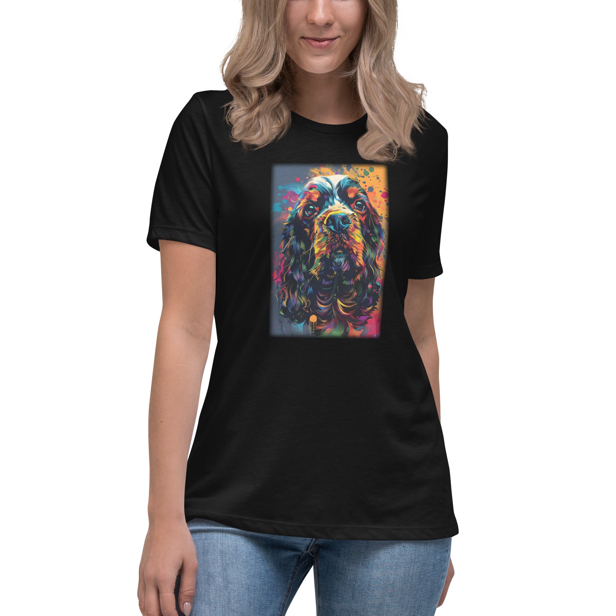 American Cocker Spaniel Women's Relaxed T-Shirt