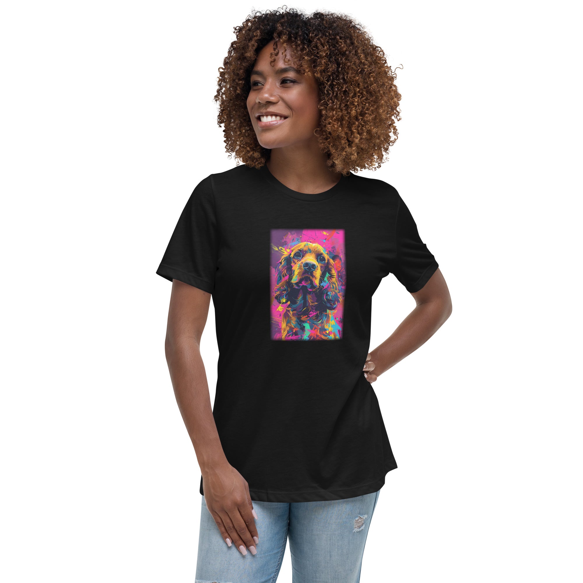 American Cocker Spaniel Women's Relaxed T-Shirt