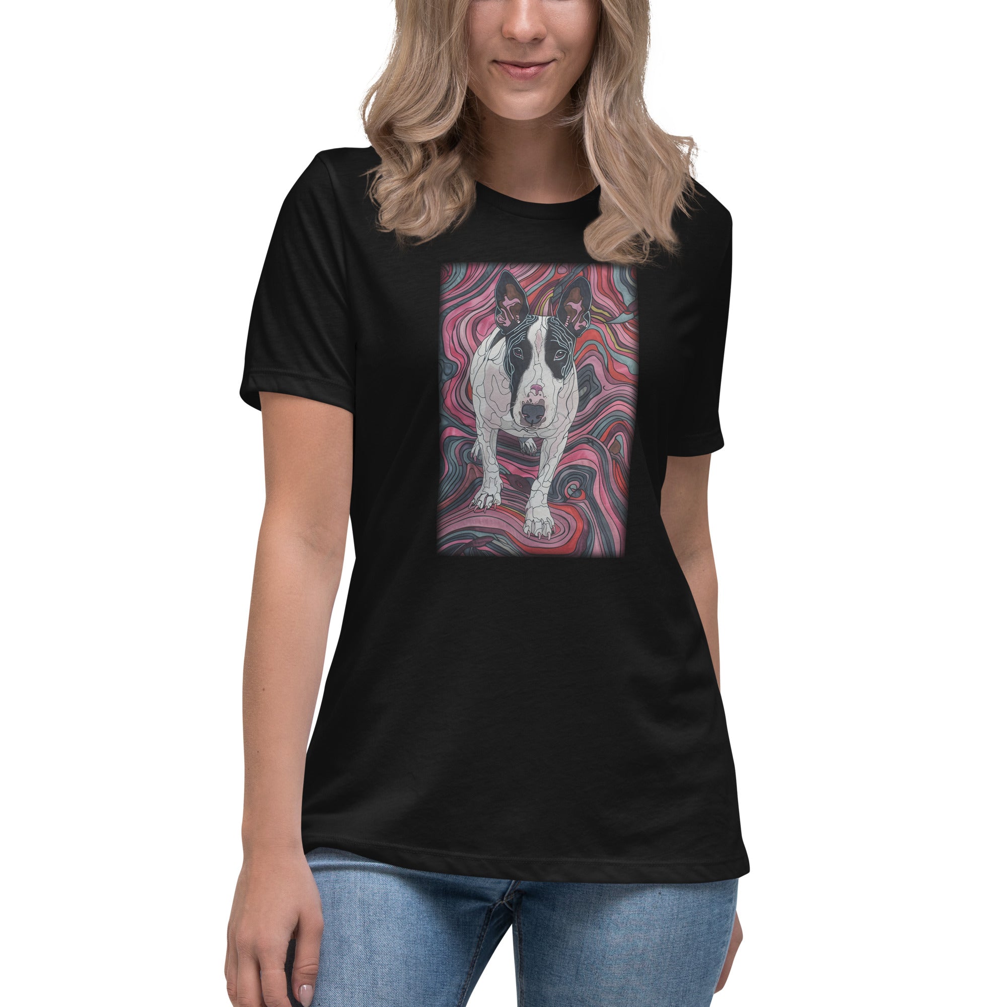 English Bull Terrier Women's Relaxed T-Shirt