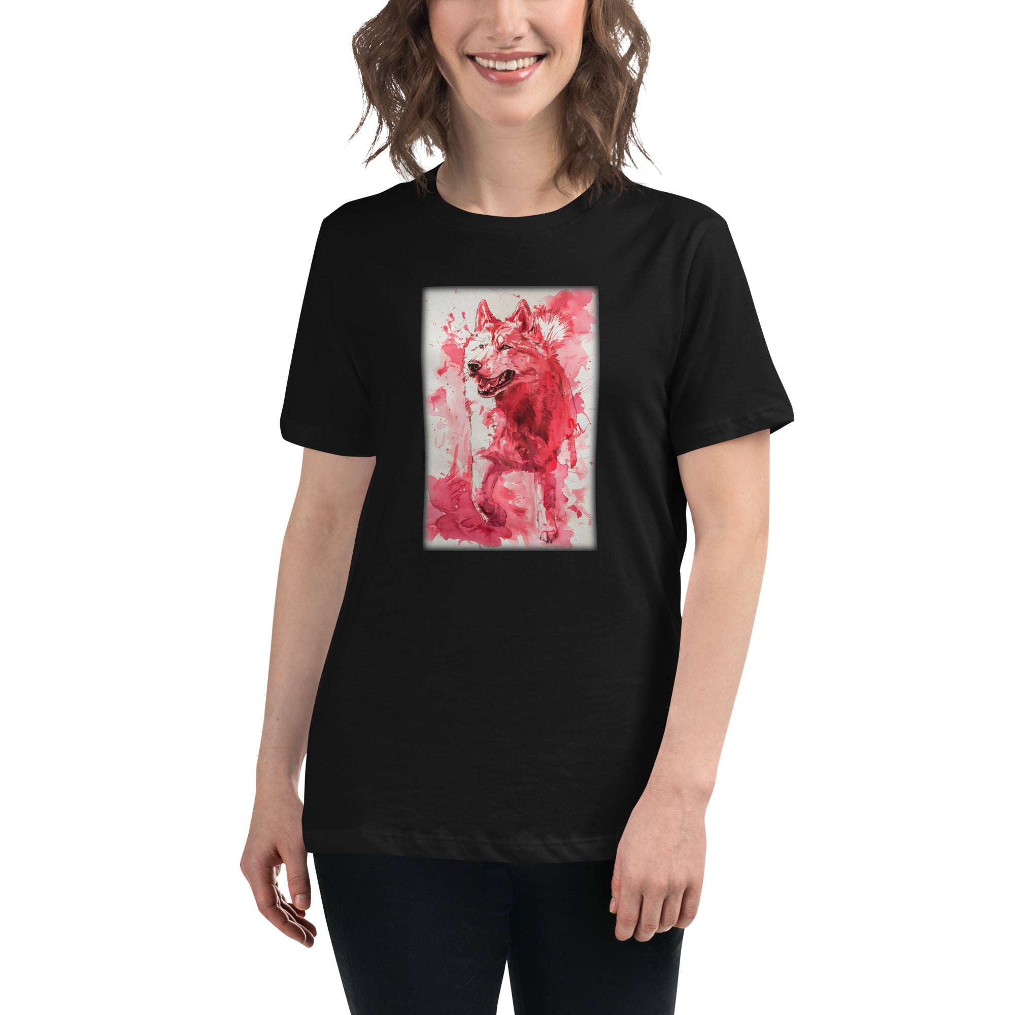 Finnish Spitz Women's Relaxed T-Shirt