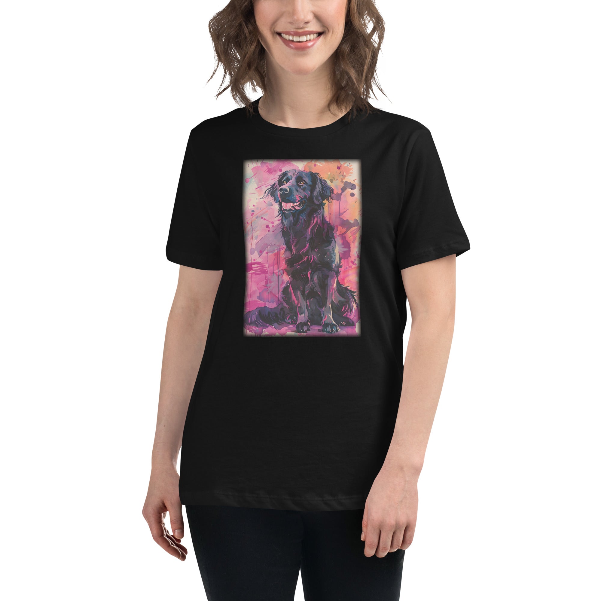 Flat Coated Retriever Women's Relaxed T-Shirt