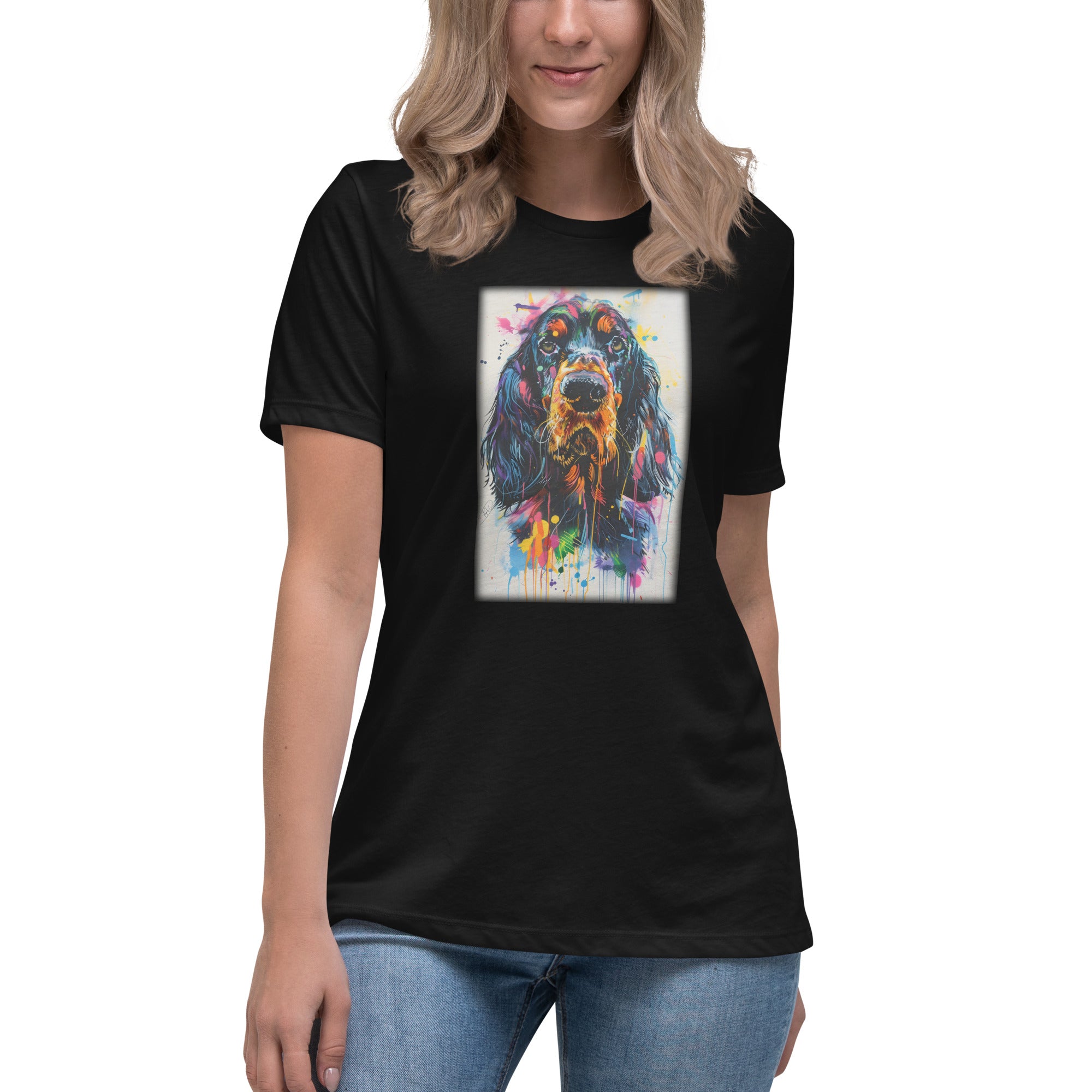 Gordon Setter Women's Relaxed T-Shirt