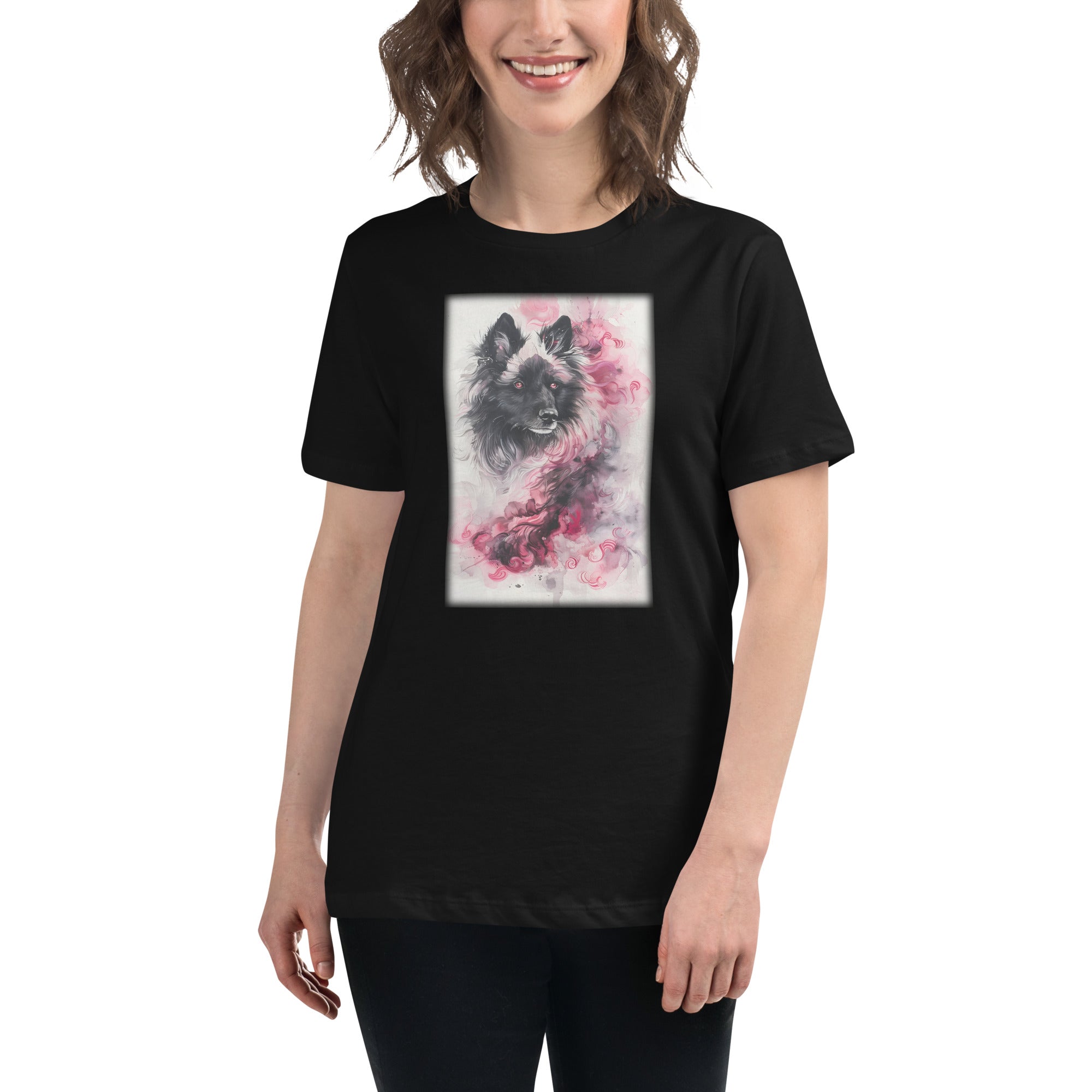 Keeshond Women's Relaxed T-Shirt