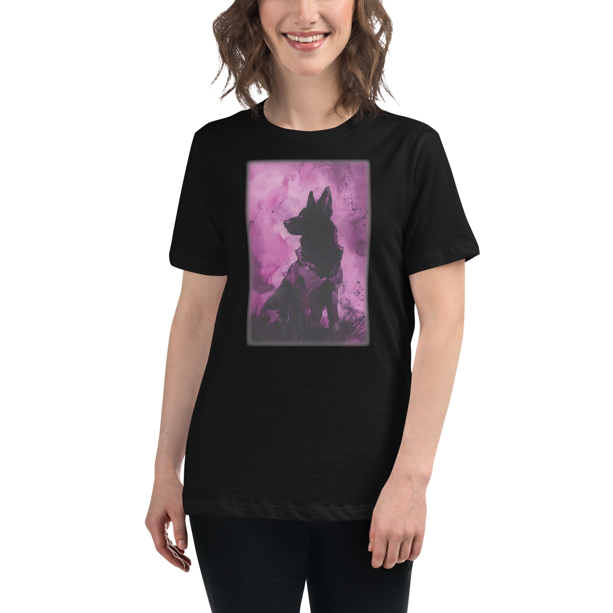 Norwegian Elkhound Women's Relaxed T-Shirt