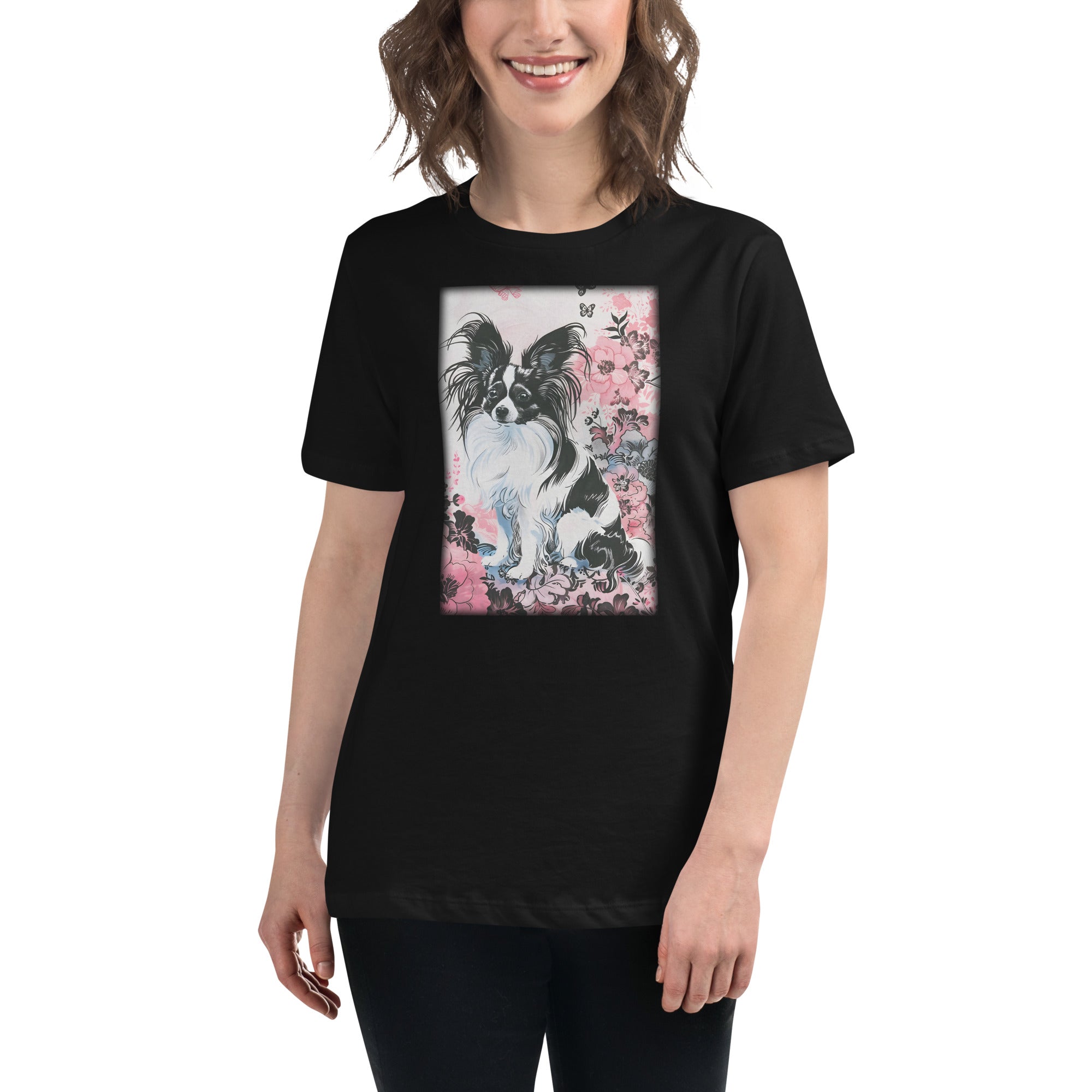 Papillon Women's Relaxed T-Shirt