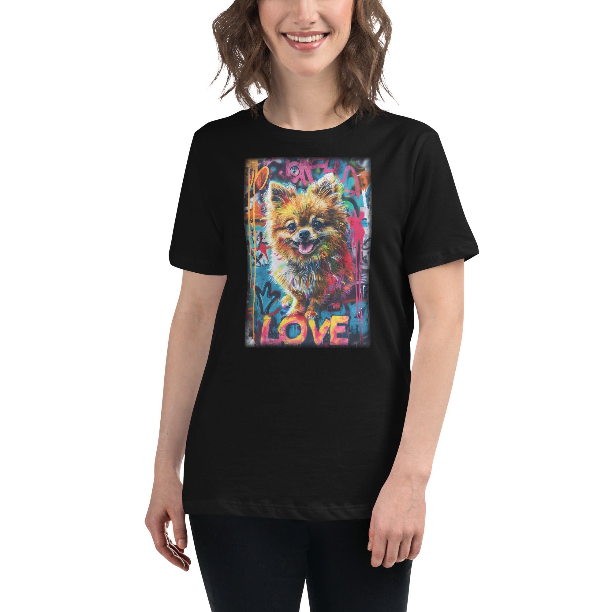 Pomeranian Women's Relaxed T-Shirt