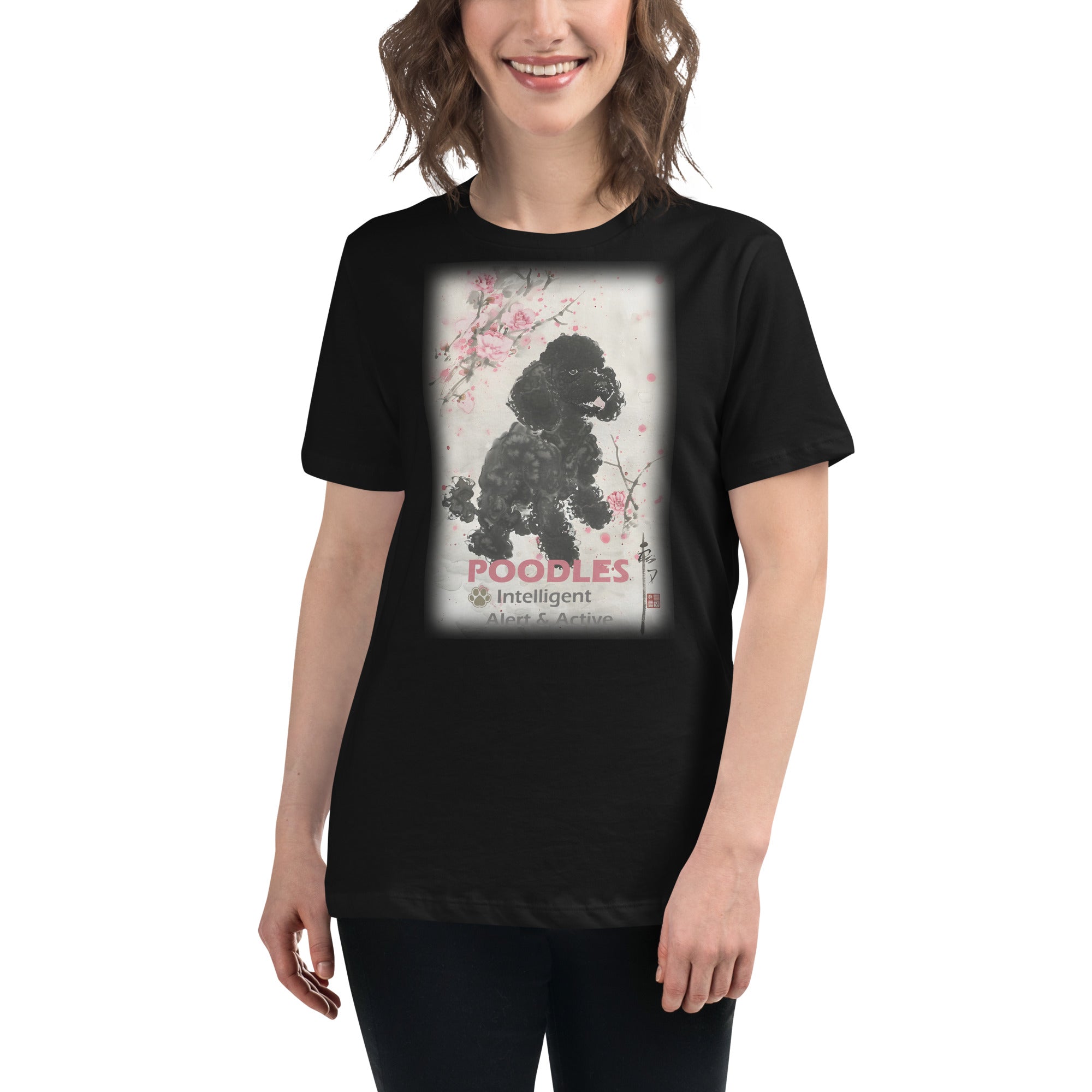 Poodles Women's Relaxed T-Shirt