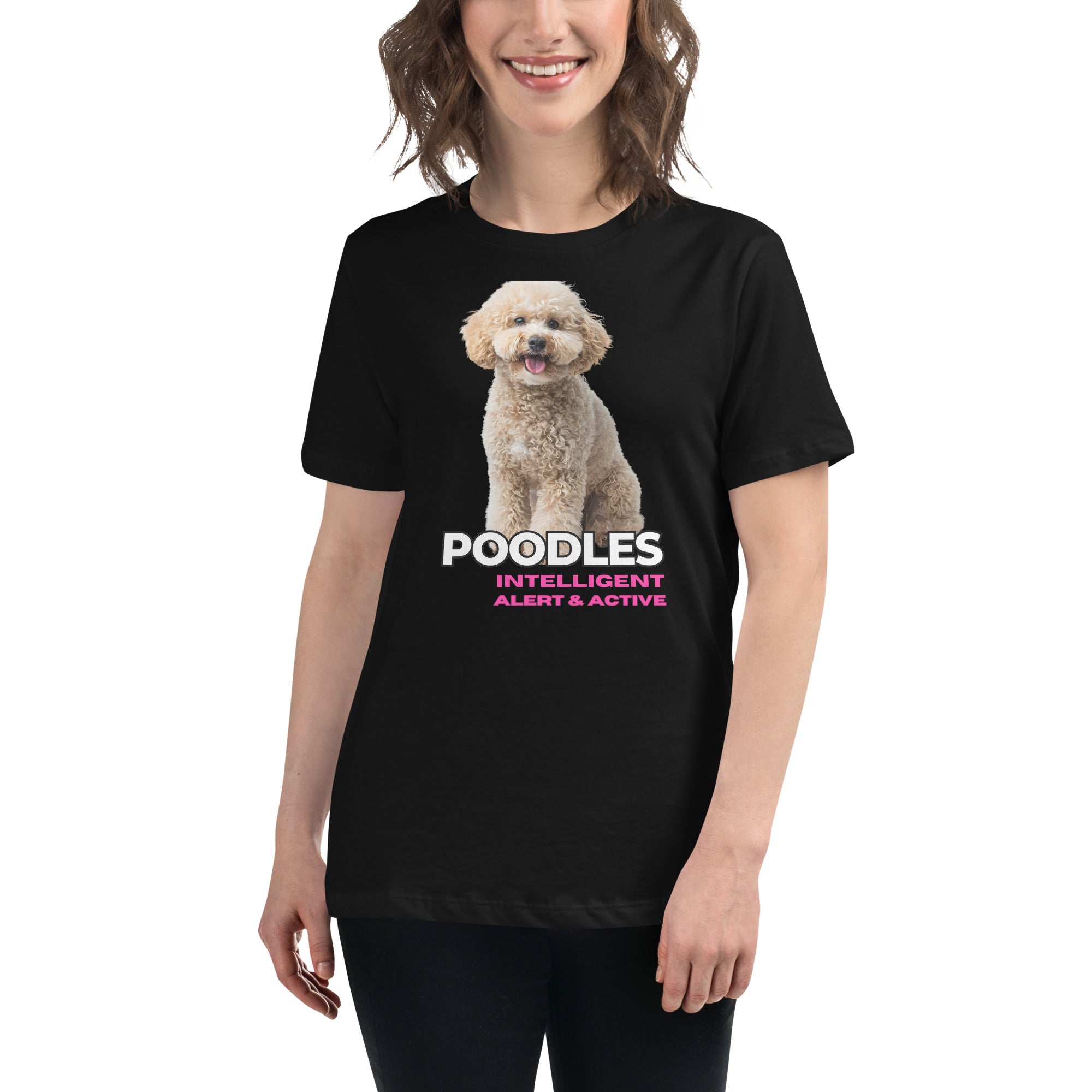 Poodles Women's Relaxed T-Shirt