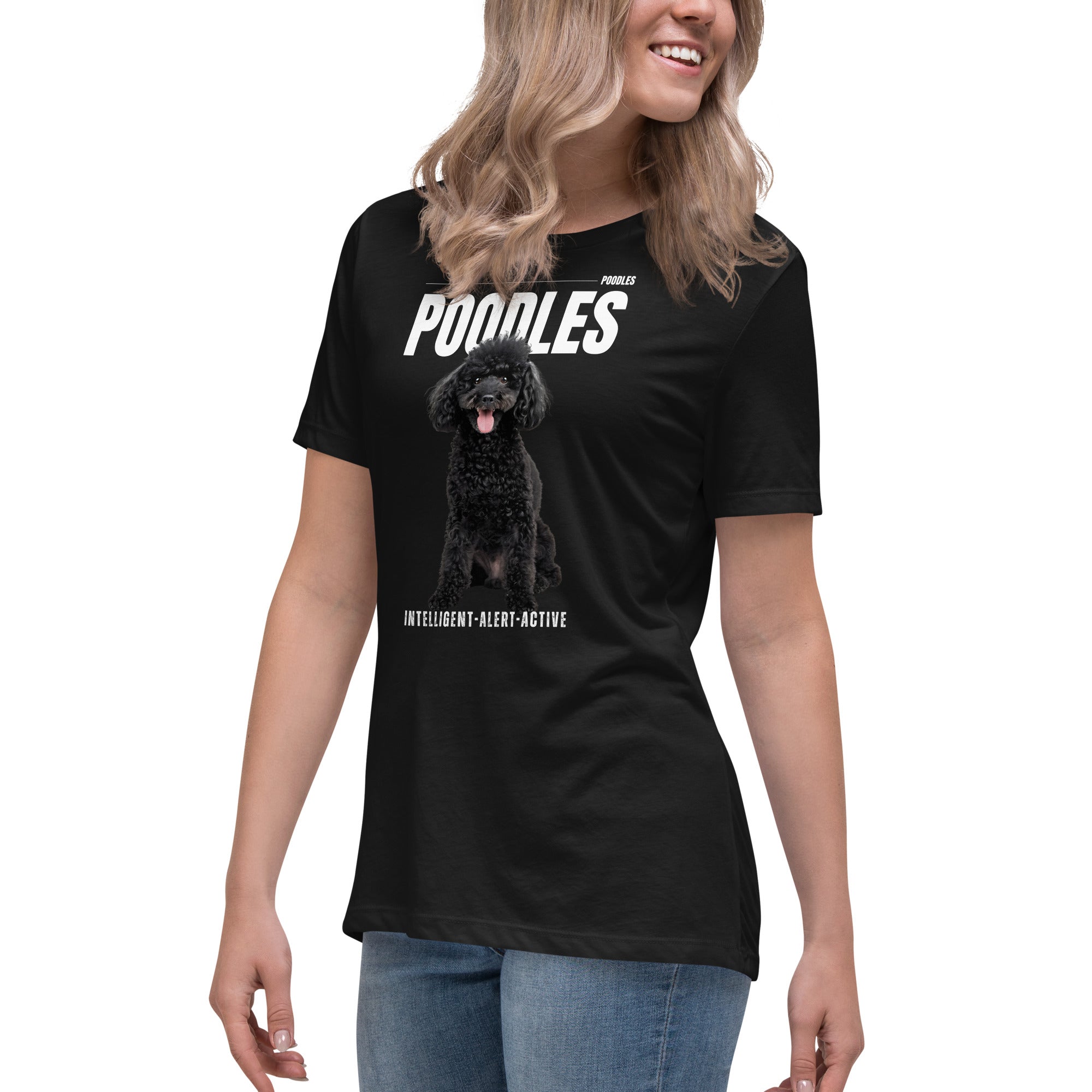 Poodle Women's Relaxed T-Shirt