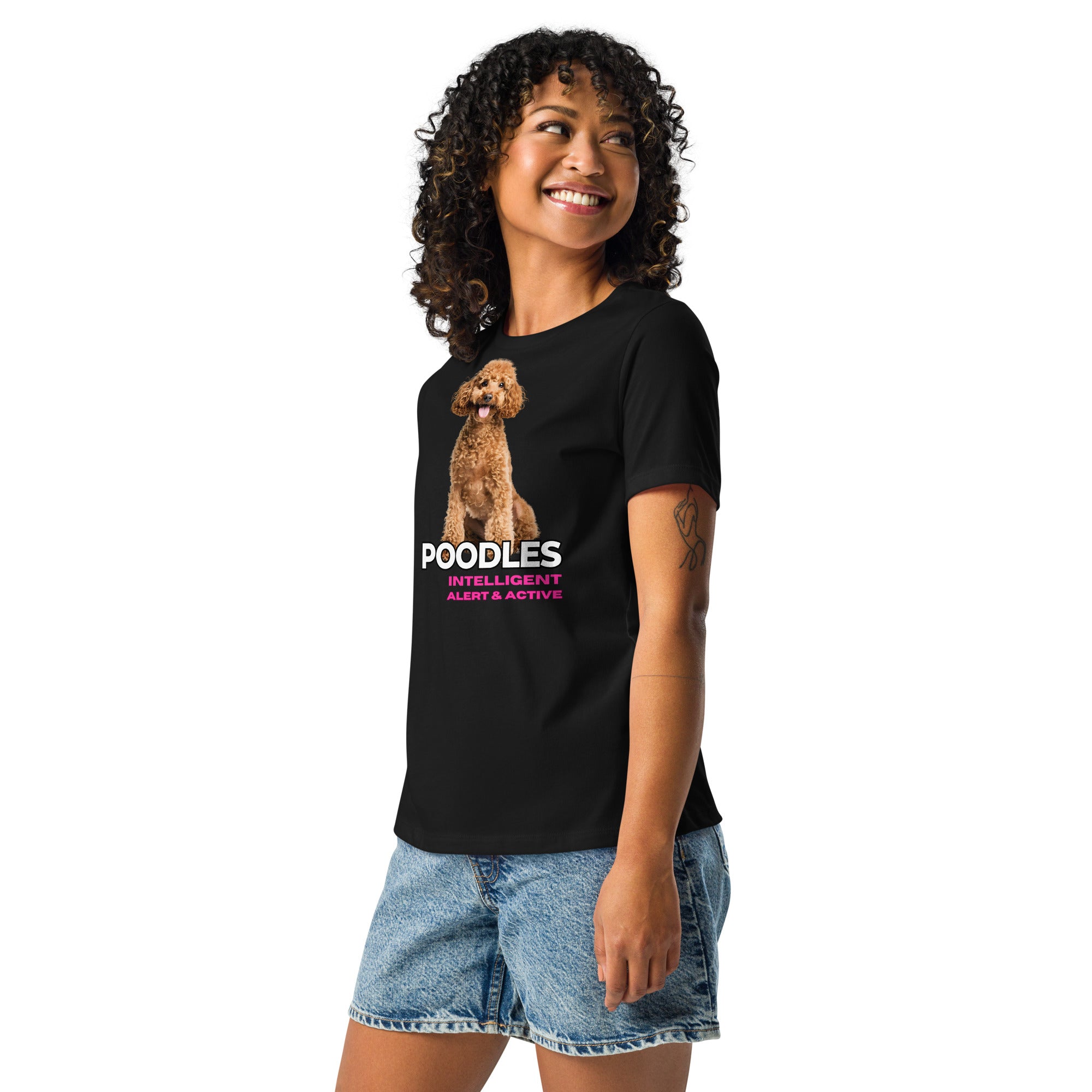 Poodle Women's Relaxed T-Shirt