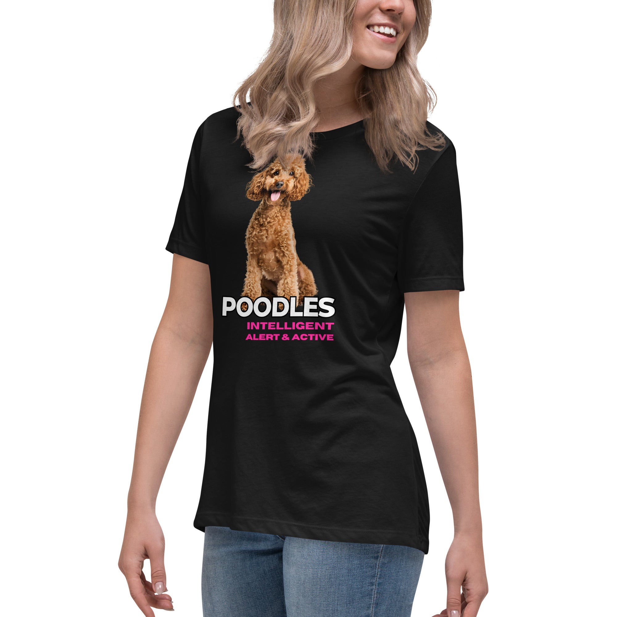 Poodle Women's Relaxed T-Shirt