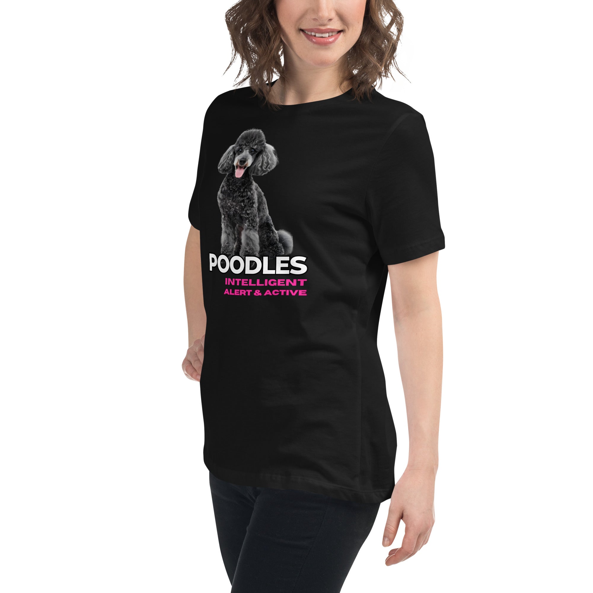 Poodle Women's Relaxed T-Shirt