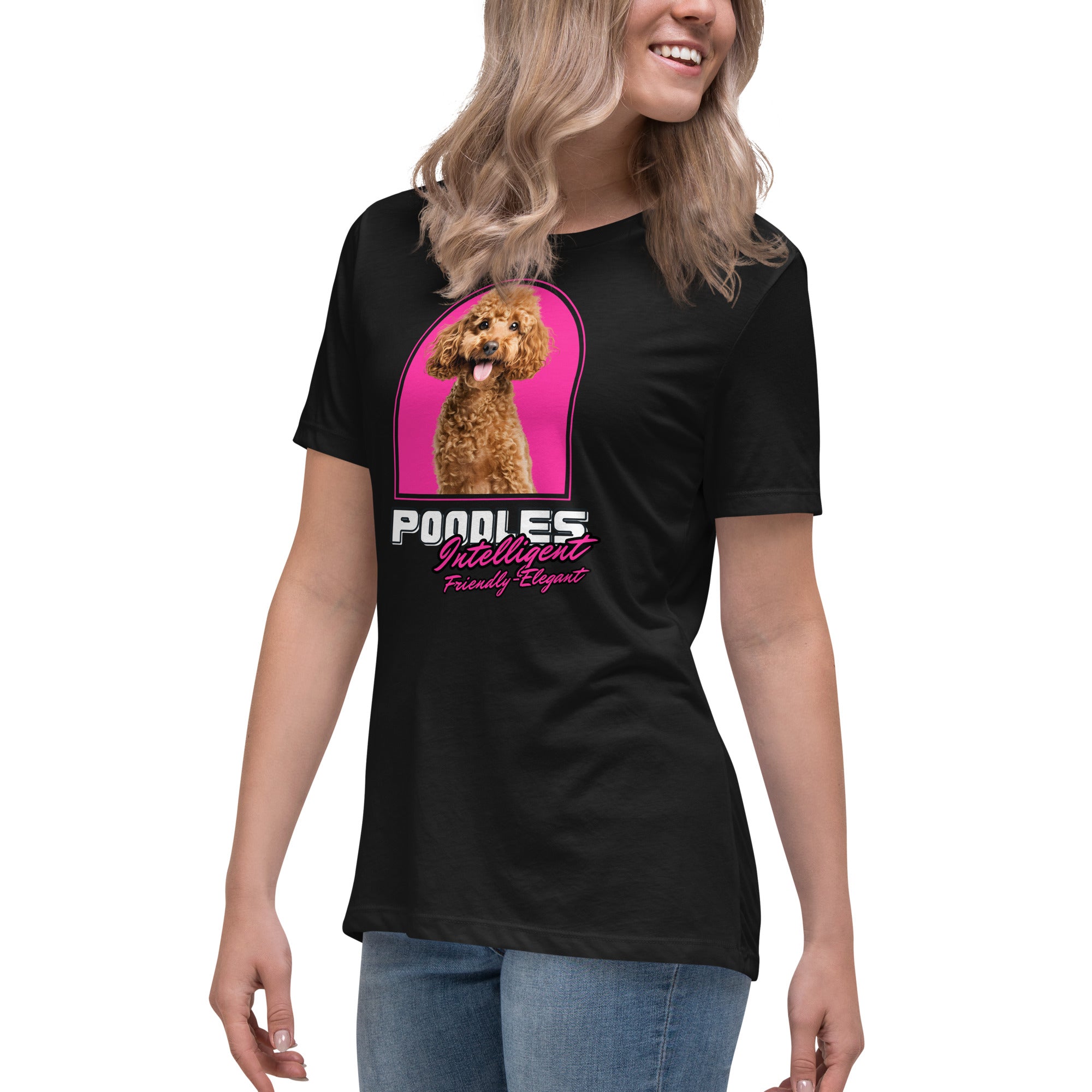 Poodle Women's Relaxed T-Shirt