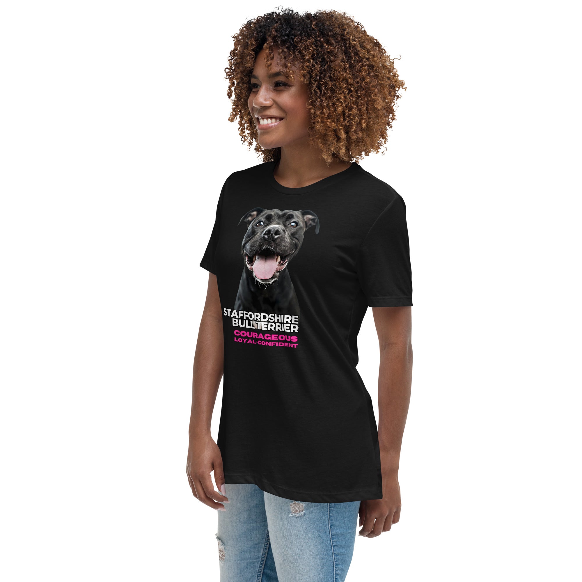 Staffordshire Bull Terrier Women's Relaxed T-Shirt