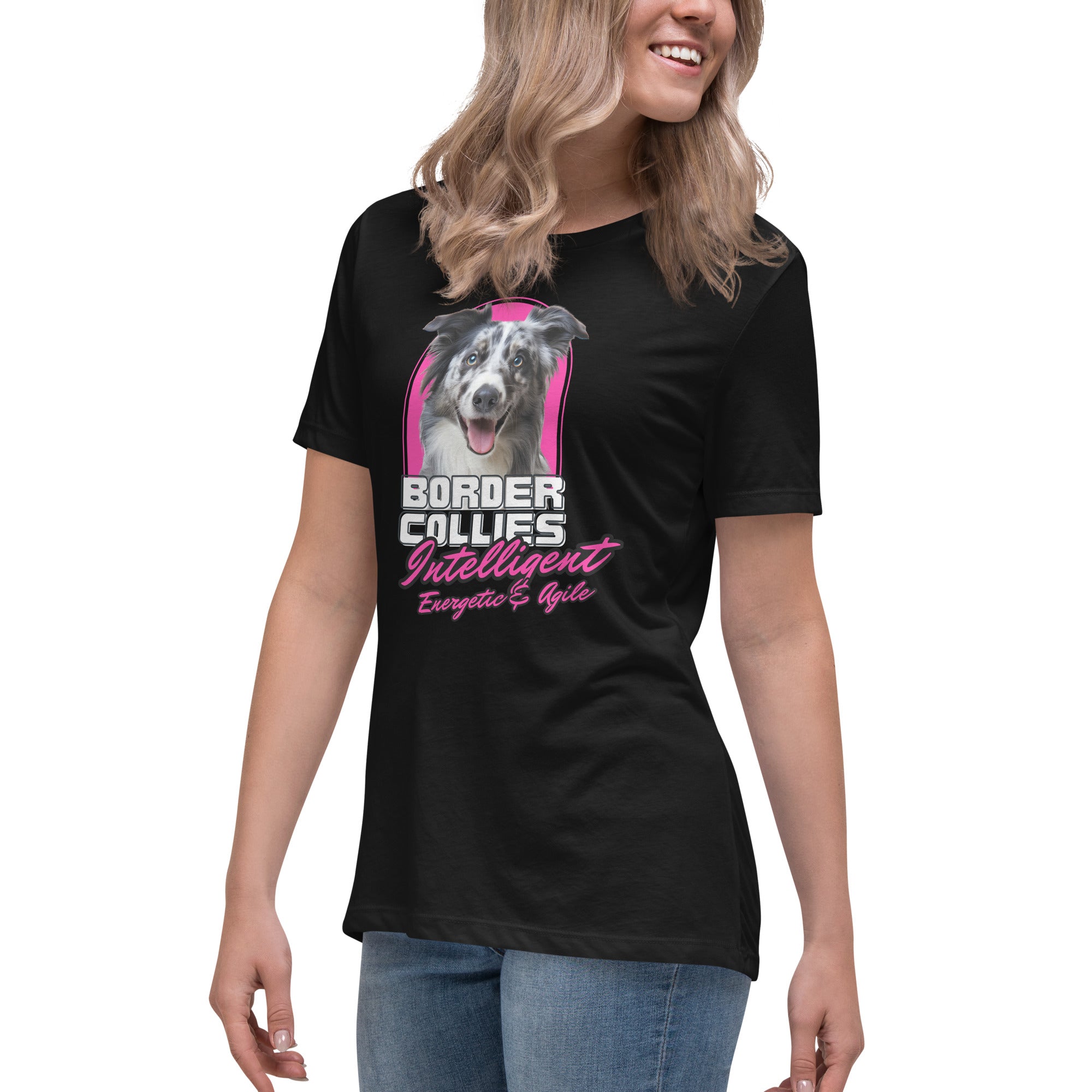 Border Collie Women's Relaxed T-Shirt