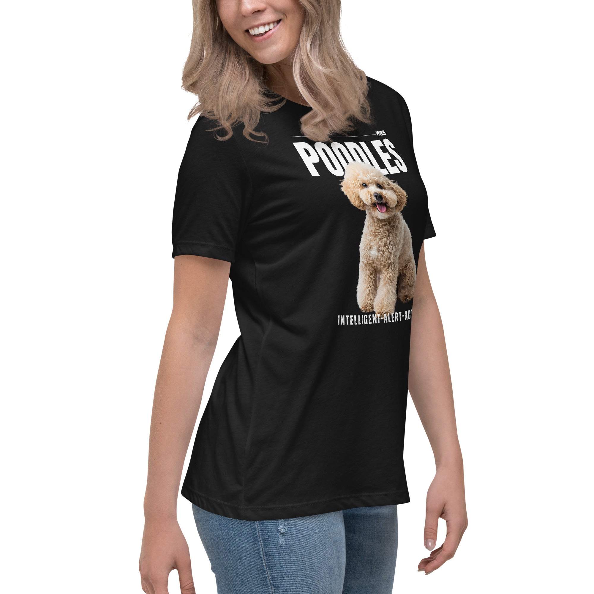 Poodle Women's Relaxed T-Shirt